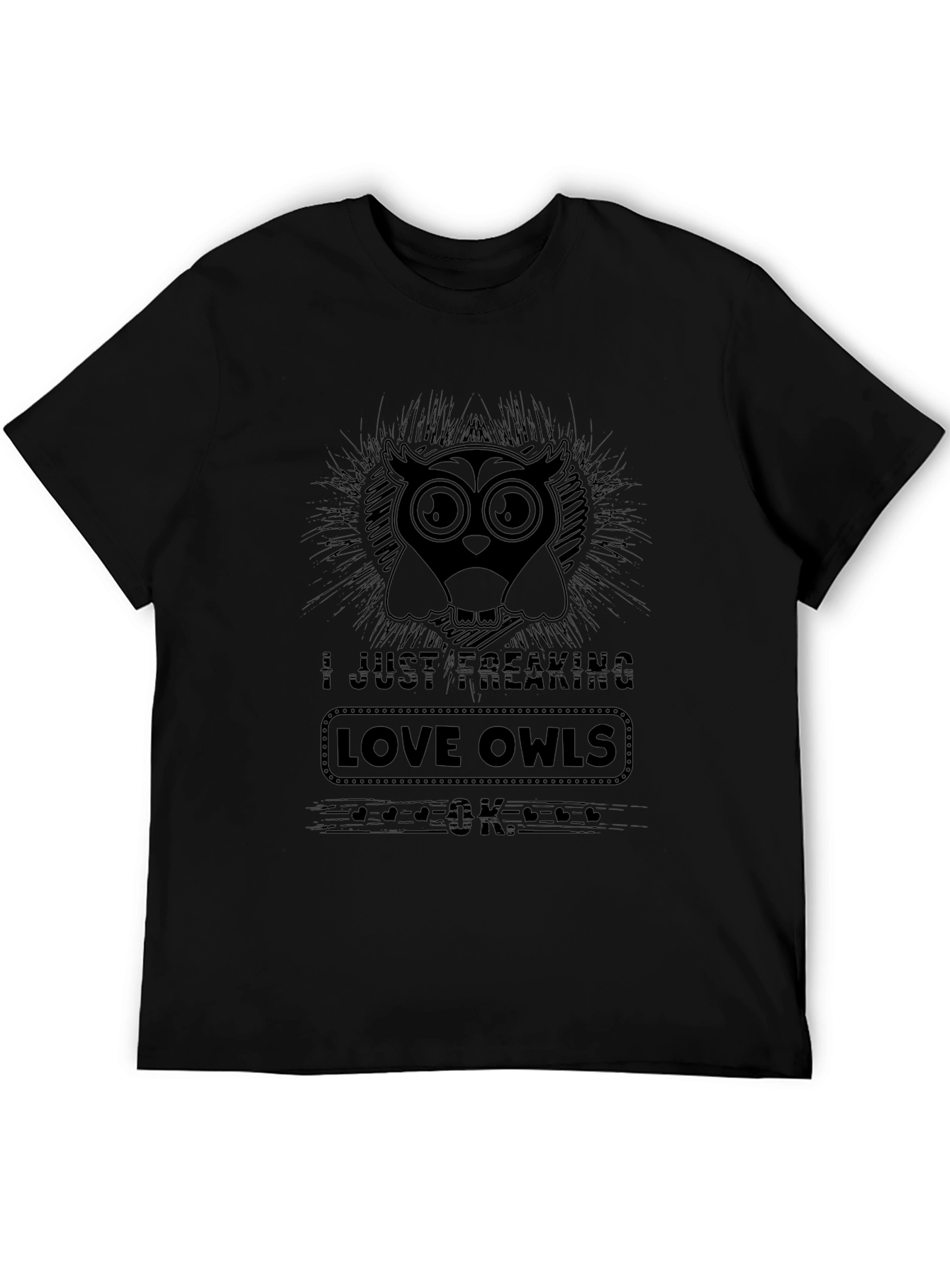 I Just Freaking Love Owls Graphic Tee