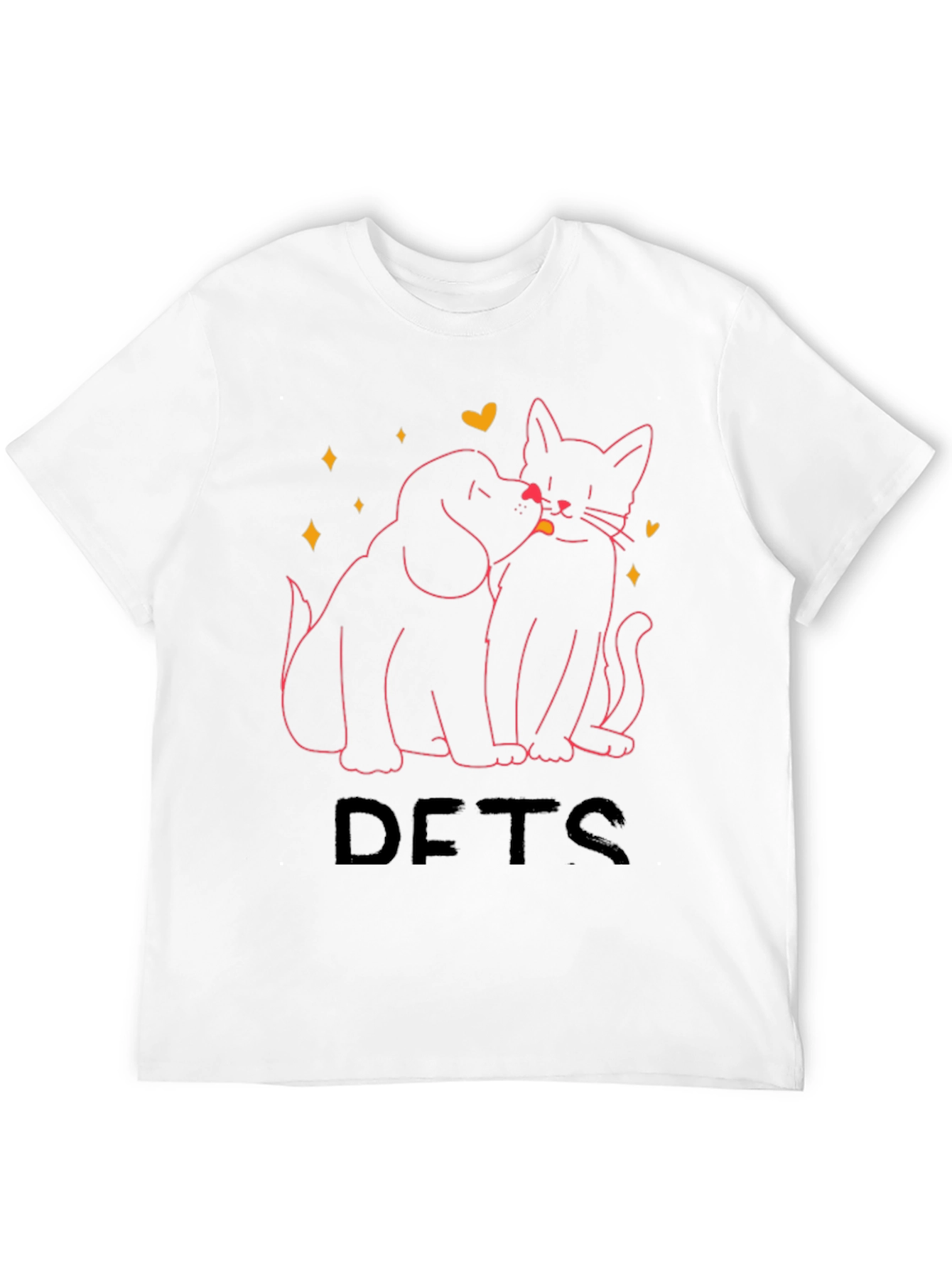 Dog & Cat Love DFTS T-Shirt – Cute Pet Lover Tee