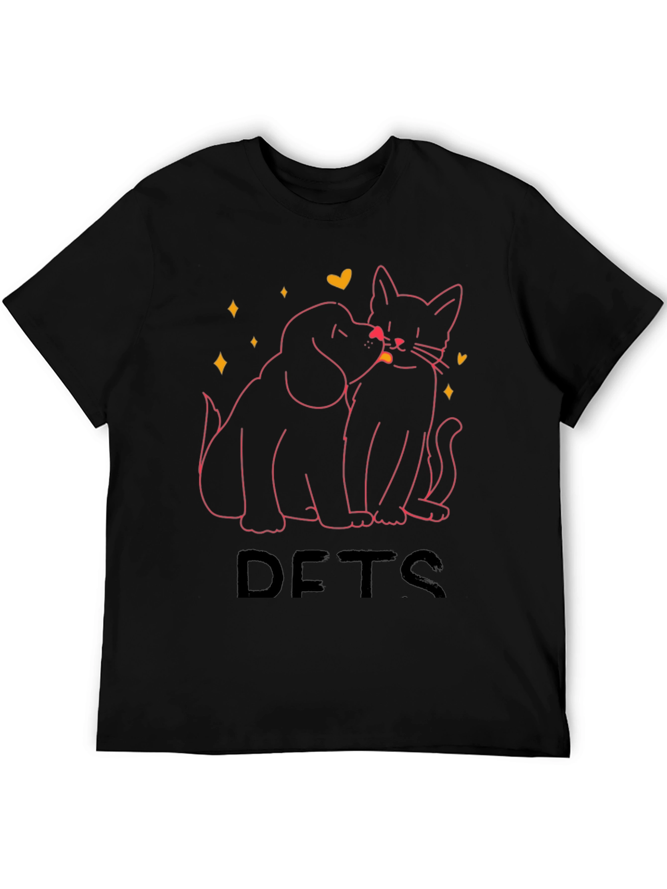 Dog & Cat Love DFTS T-Shirt – Cute Pet Lover Tee