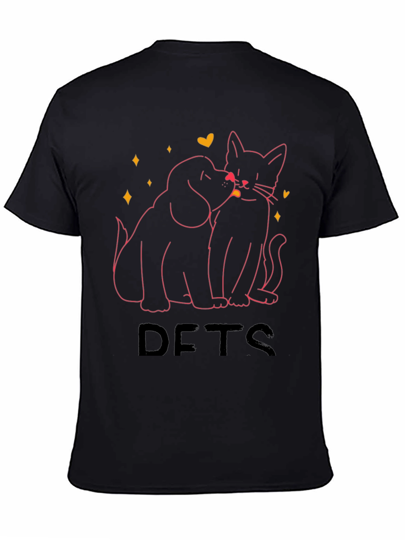 Dog & Cat Love DFTS T-Shirt – Cute Pet Lover Tee