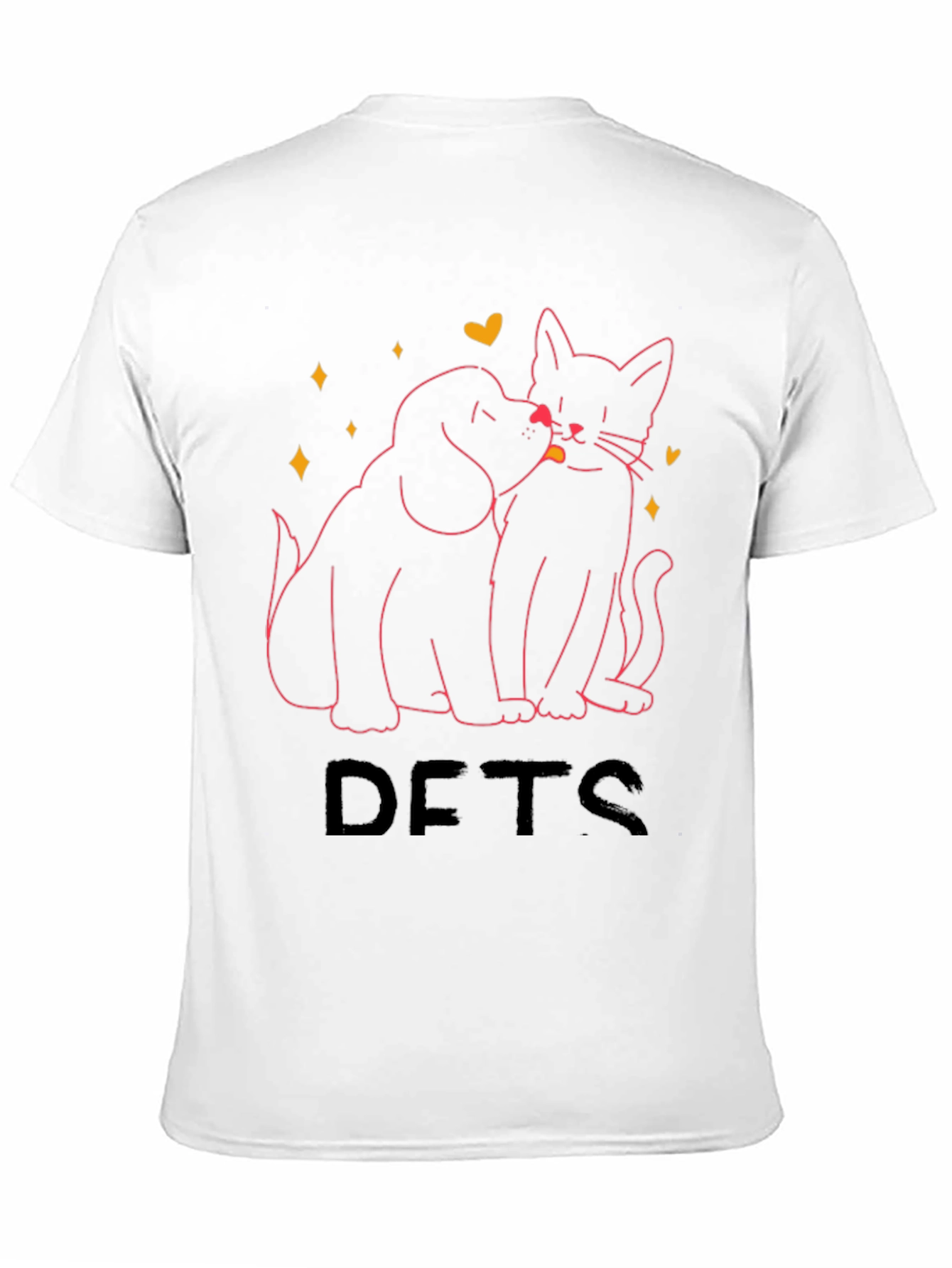 Dog & Cat Love DFTS T-Shirt – Cute Pet Lover Tee