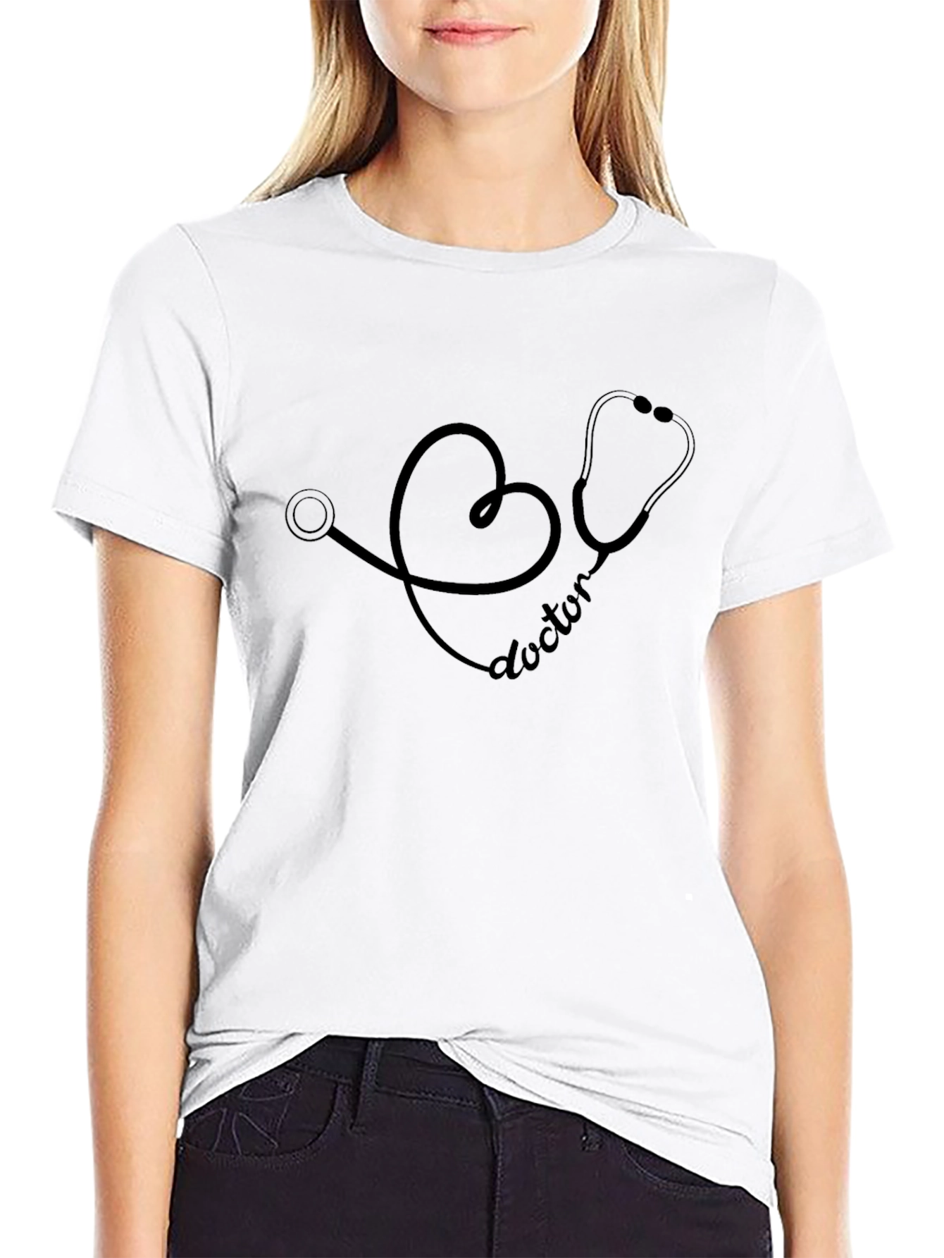 Doctor Heart Stethoscope T-Shirt