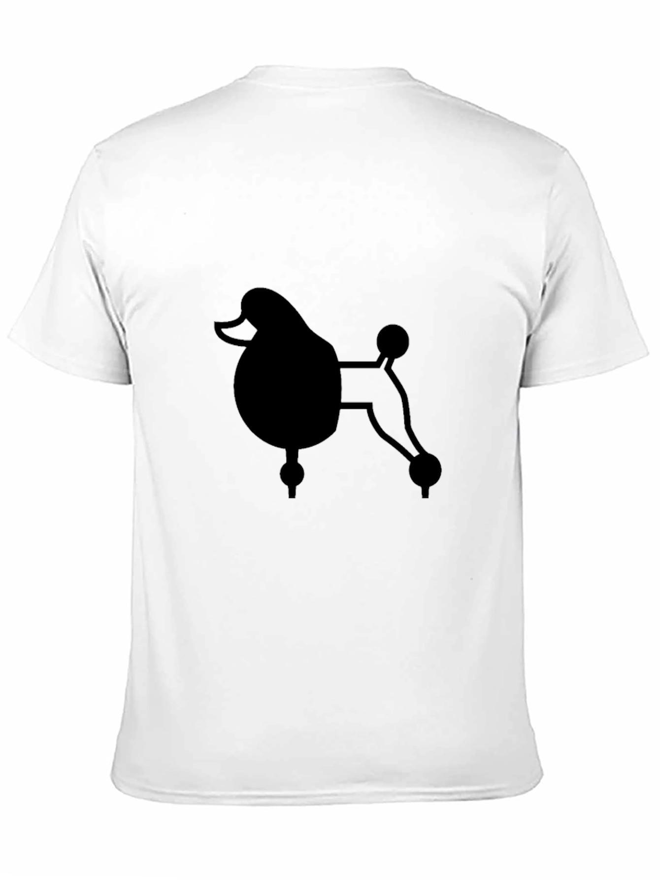 Poodle Graphic T-Shirt – Minimalist Dog Lover Tee
