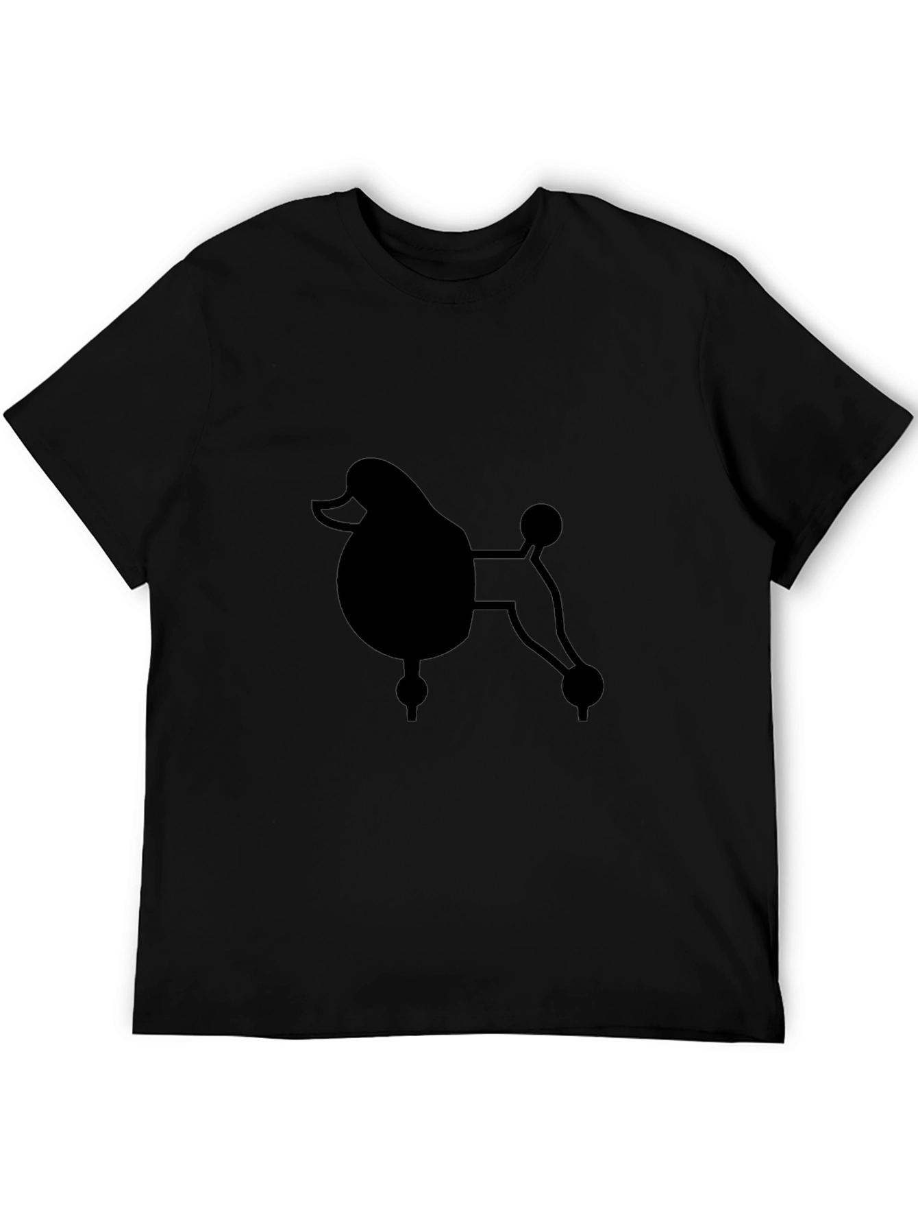 Poodle Graphic T-Shirt – Minimalist Dog Lover Tee
