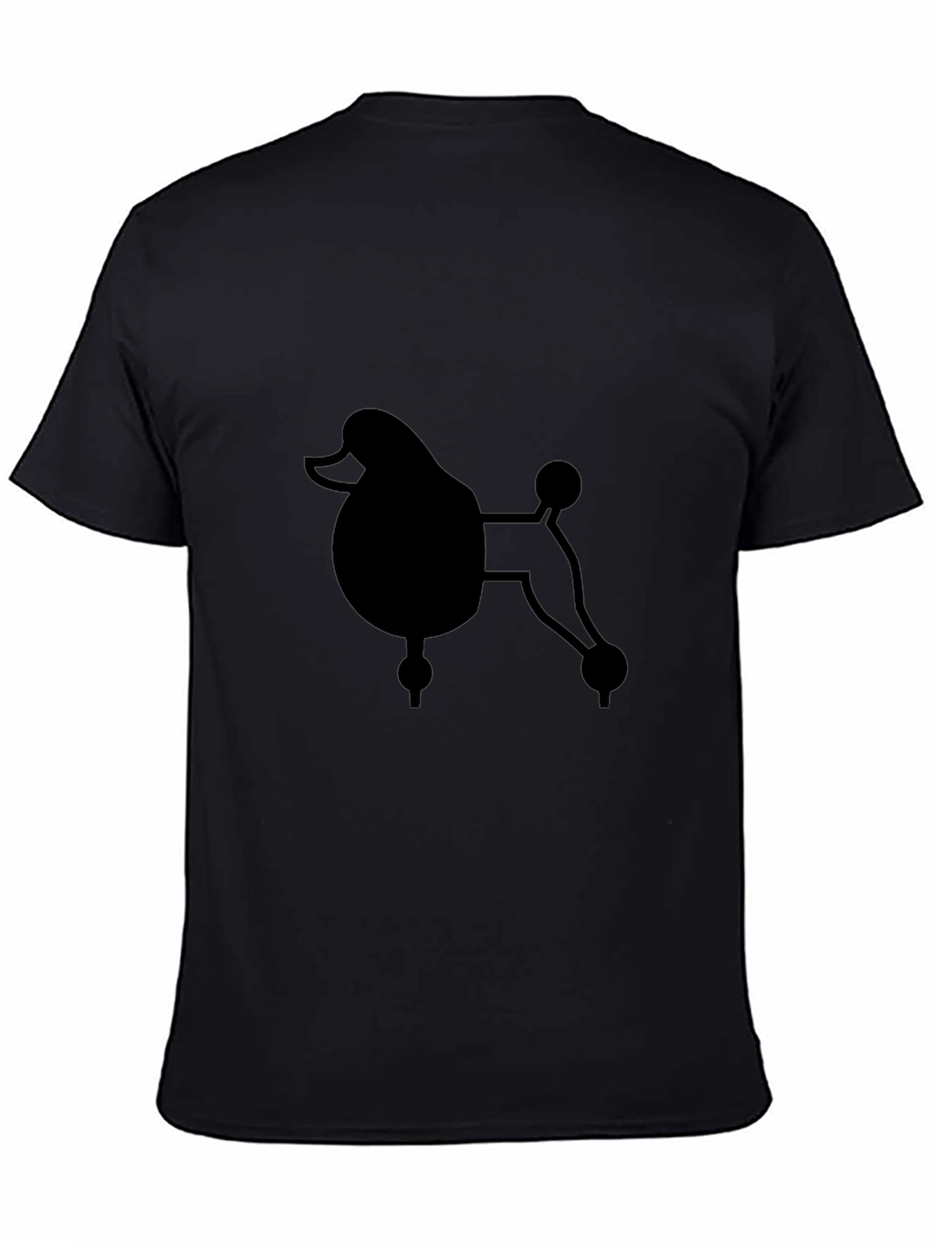 Poodle Graphic T-Shirt – Minimalist Dog Lover Tee