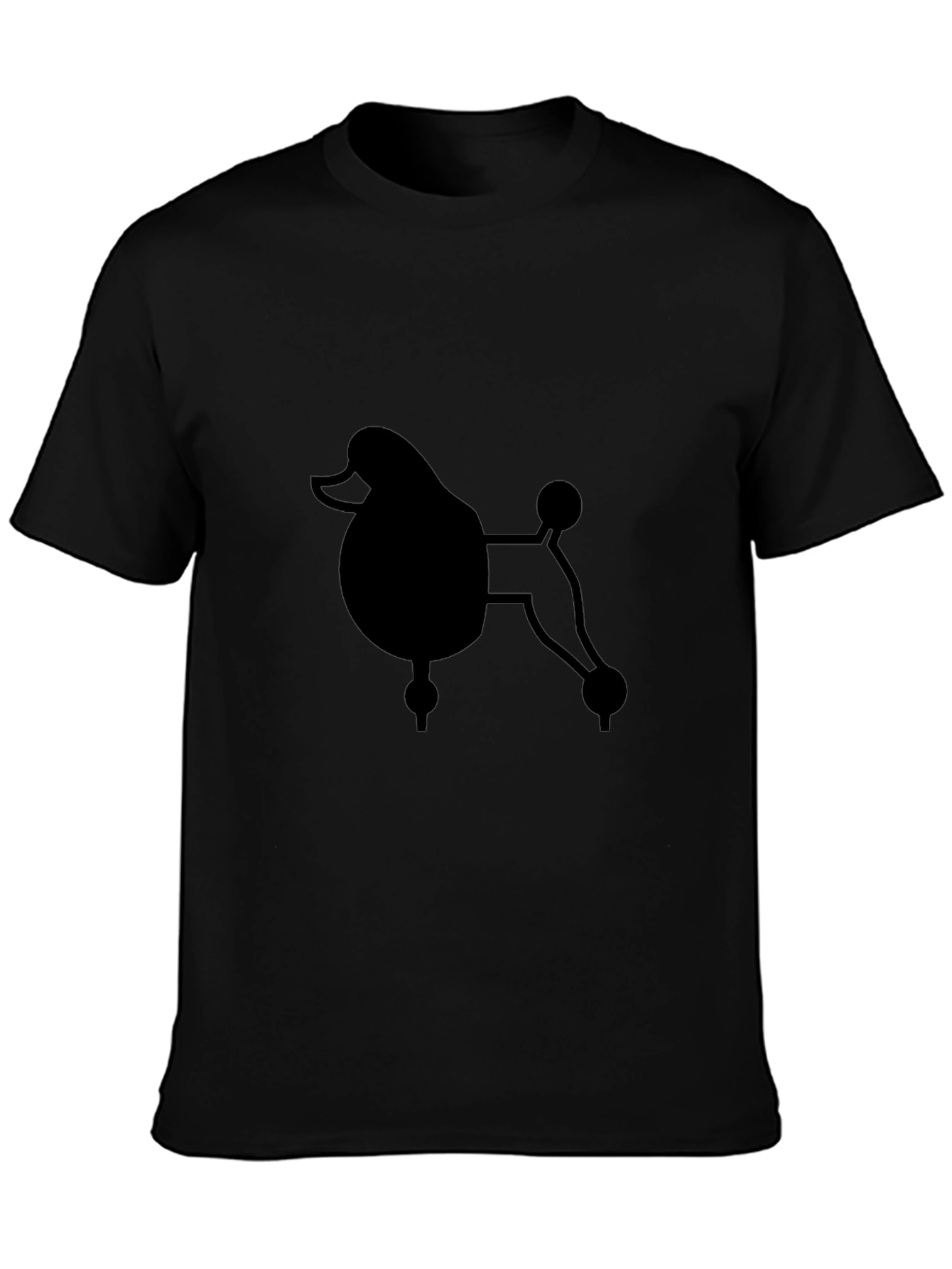 Poodle Graphic T-Shirt – Minimalist Dog Lover Tee