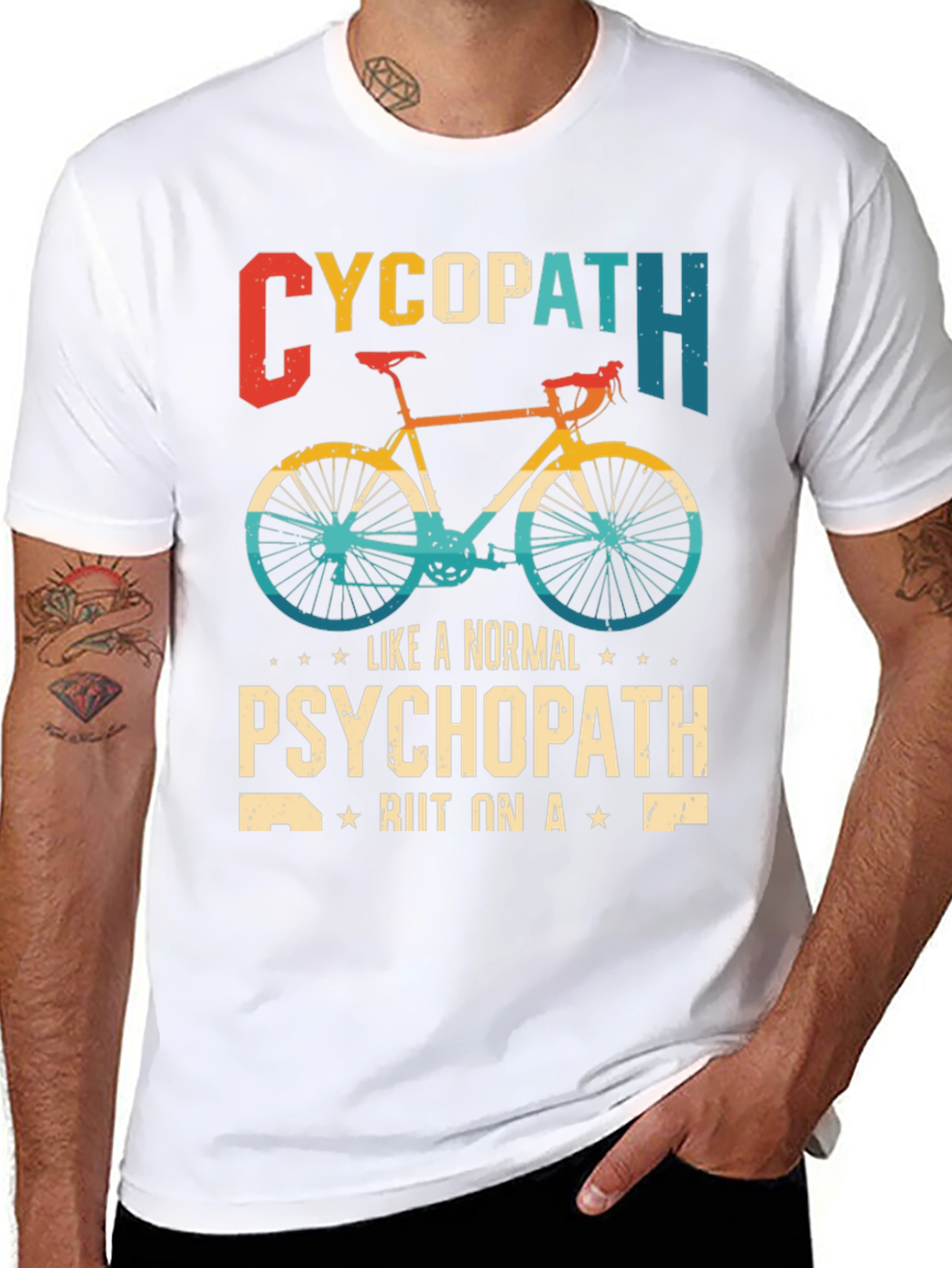 Cycopath T-Shirt - Cycling Lover Tee