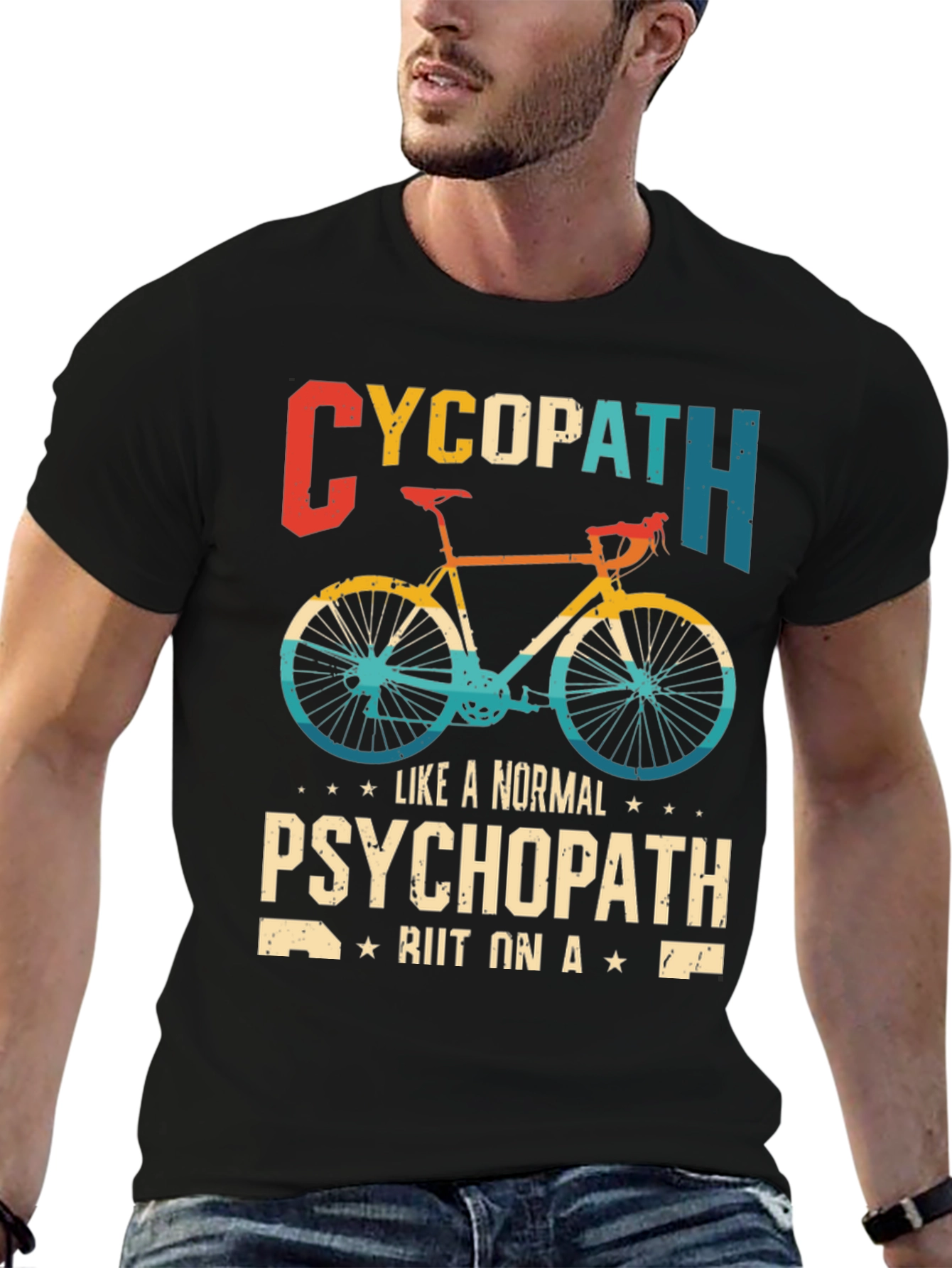 Cycopath T-Shirt - Cycling Lover Tee