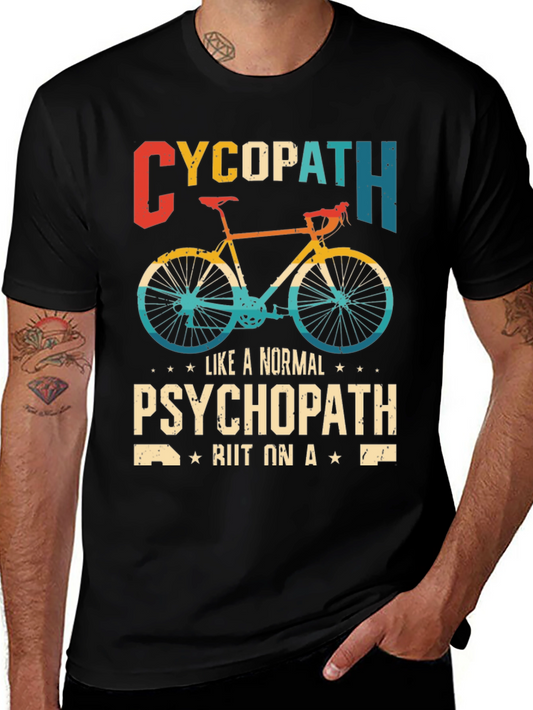 Cycopath T-Shirt - Cycling Lover Tee