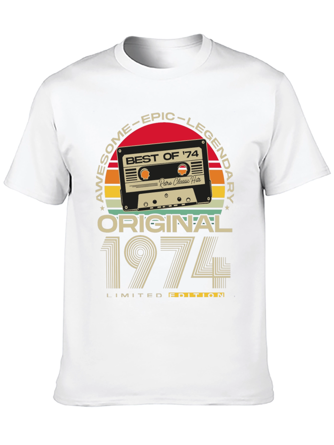 Awesome Epic Legendary Best of 74 T-Shirt