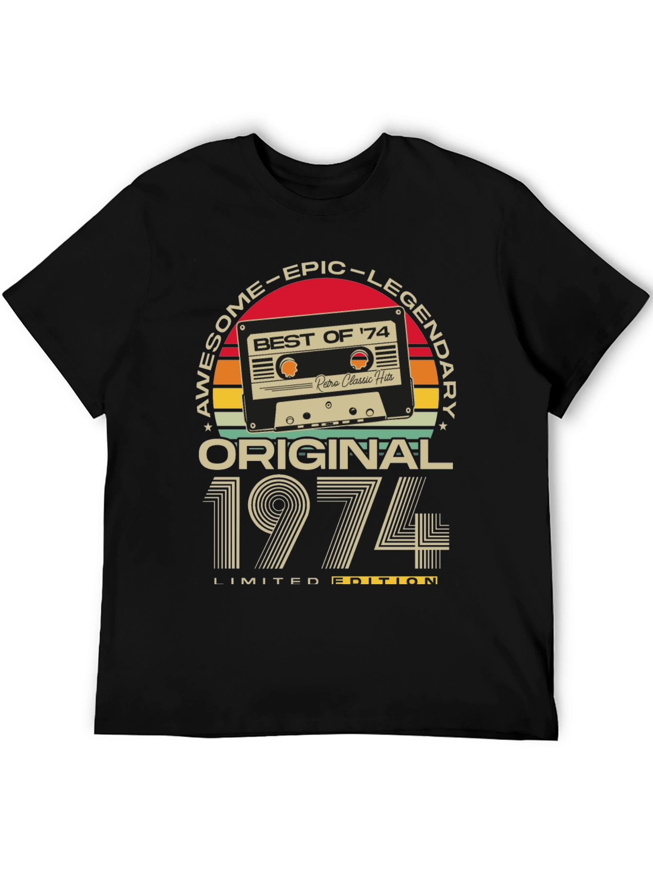 Awesome Epic Legendary Best of 74 T-Shirt
