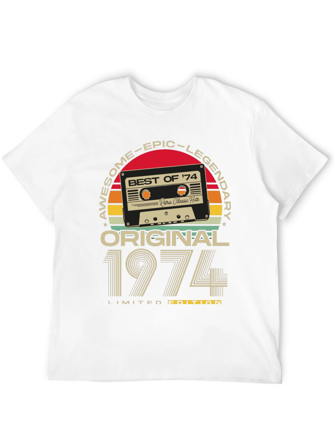 Awesome Epic Legendary Best of 74 T-Shirt