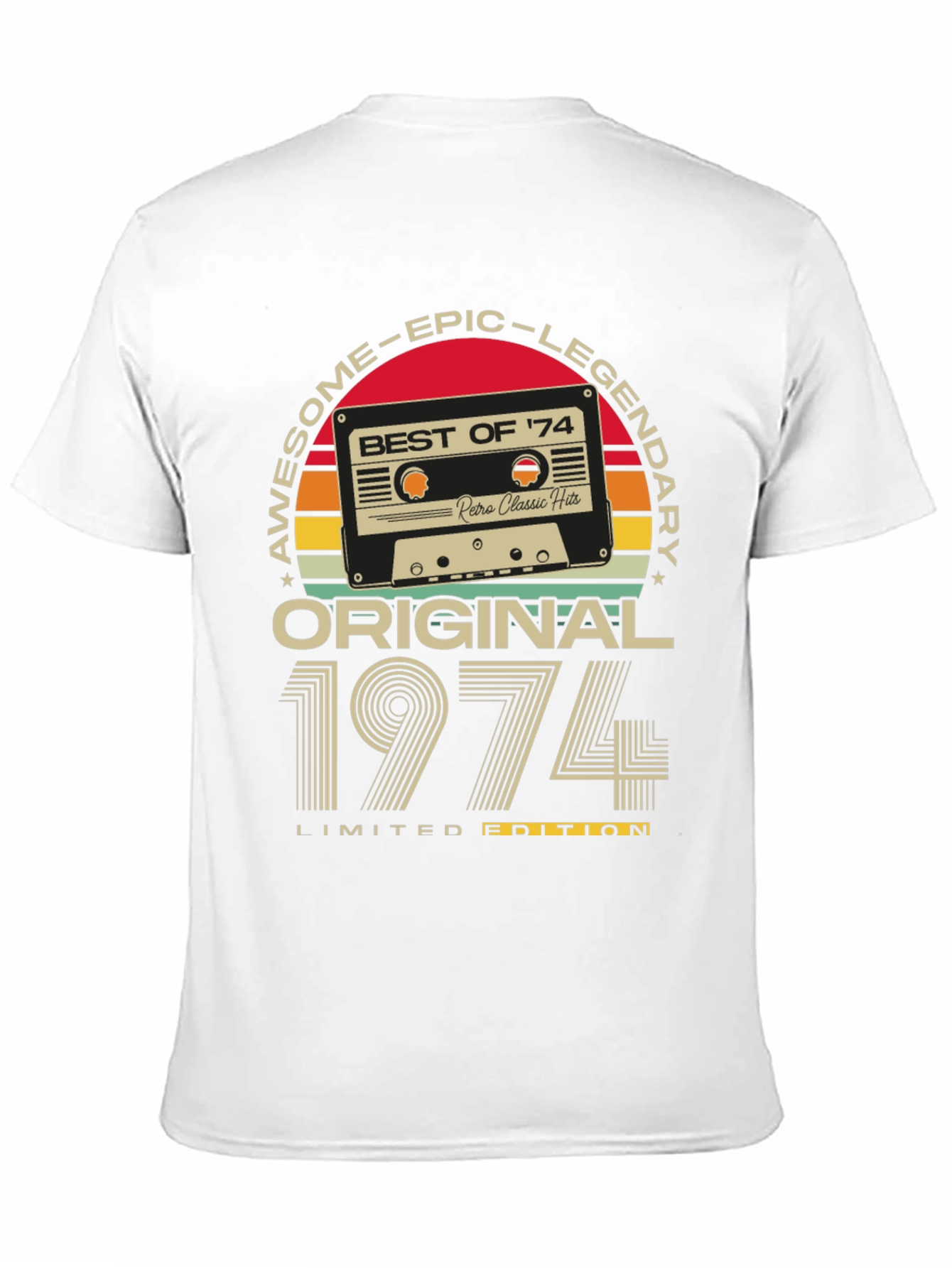 Awesome Epic Legendary Best of 74 T-Shirt