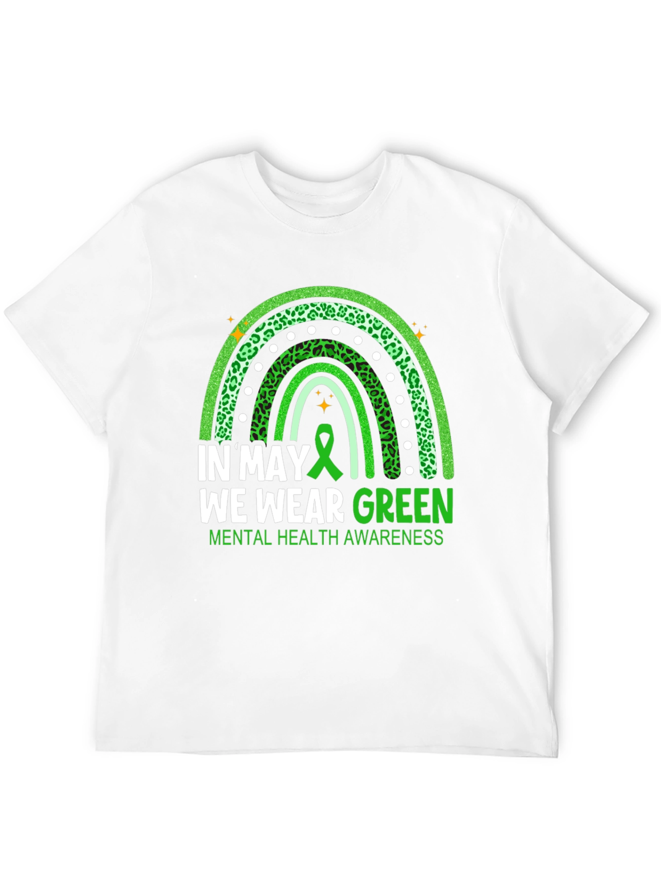 Green Mental Health Awareness T-Shirt