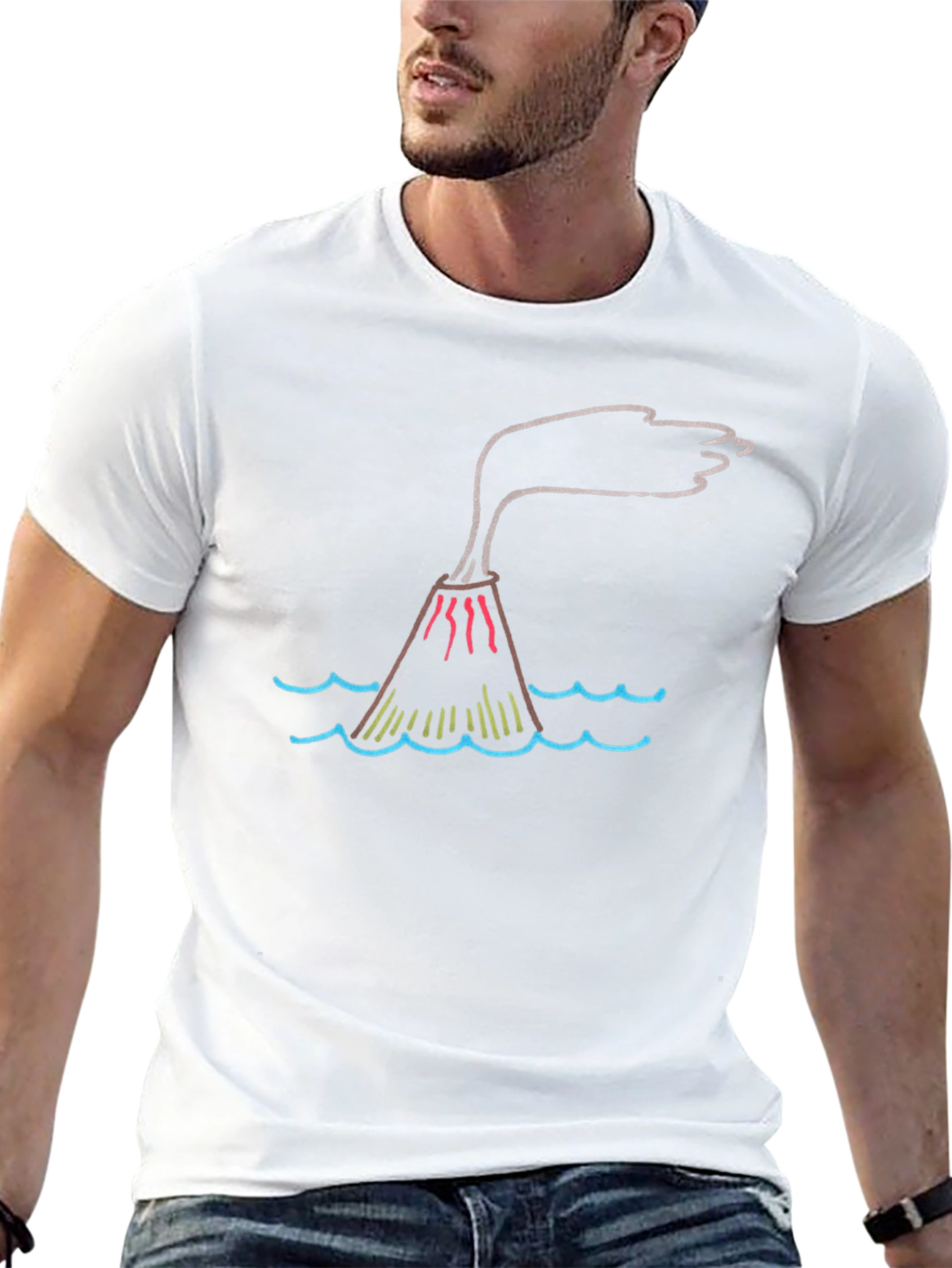 Volcano Tee - Island Life Erupting Style!
