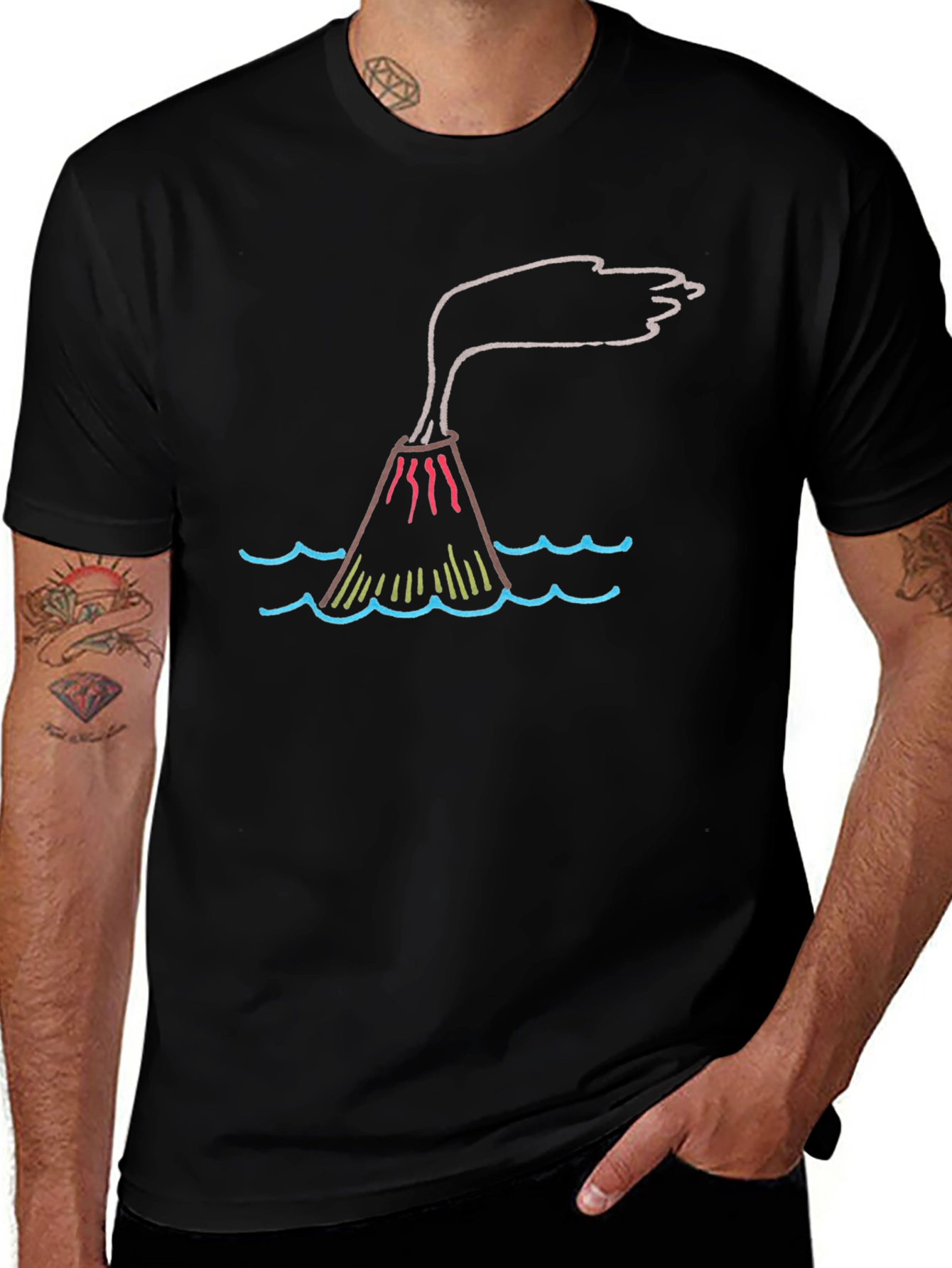 Volcano Tee - Island Life Erupting Style!