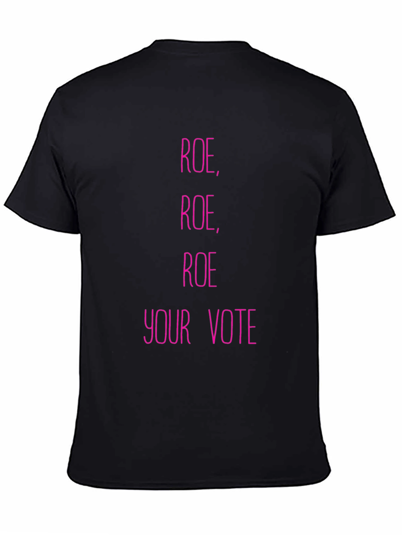 Roe Your Vote Graphic Tee - Black