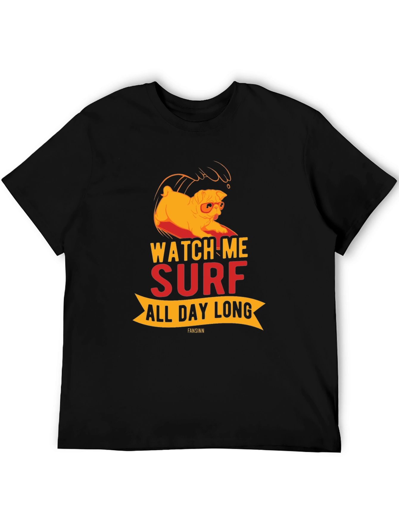 Watch Me Surf All Day Long Graphic Tee