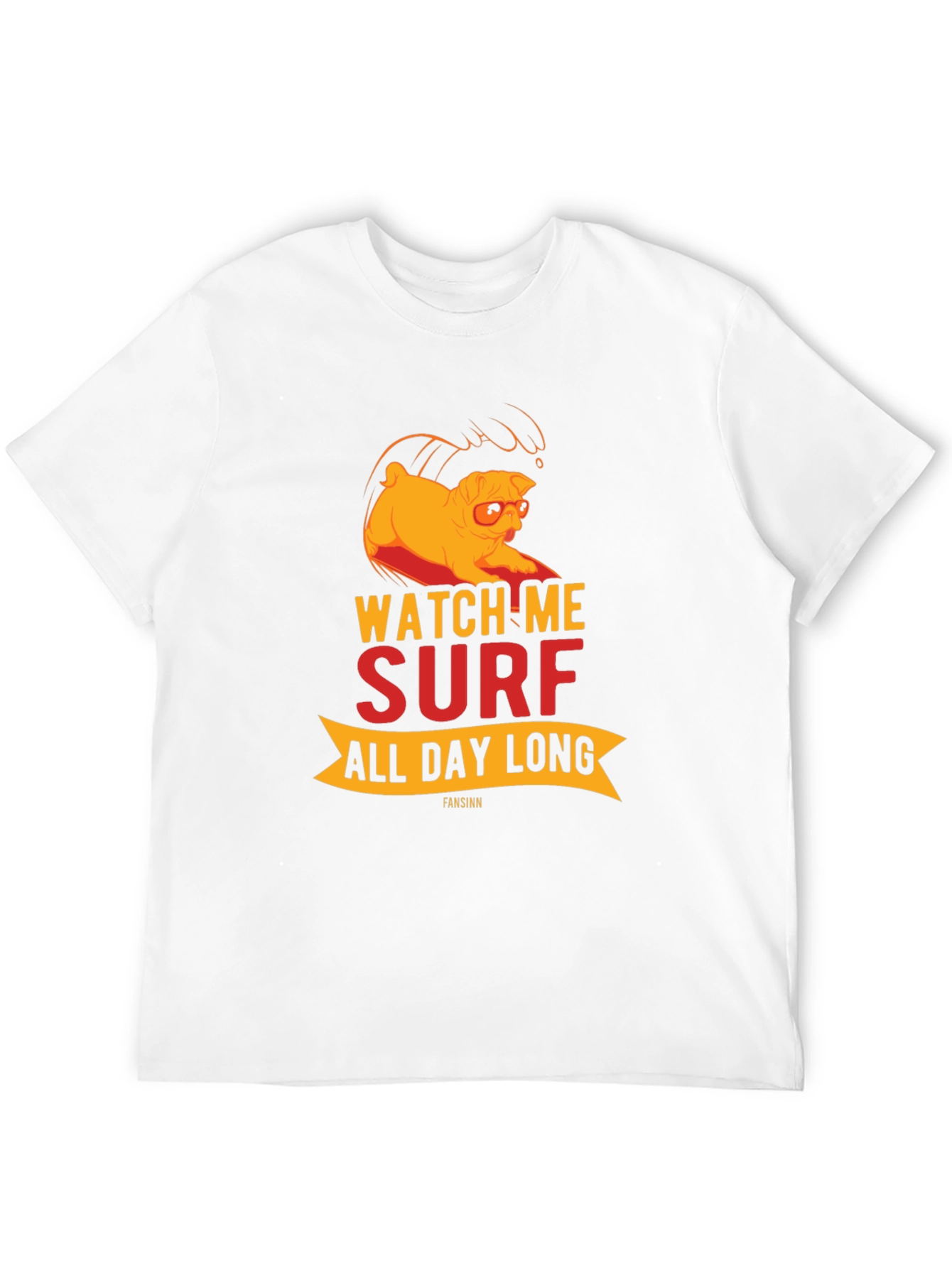 Watch Me Surf All Day Long Graphic Tee