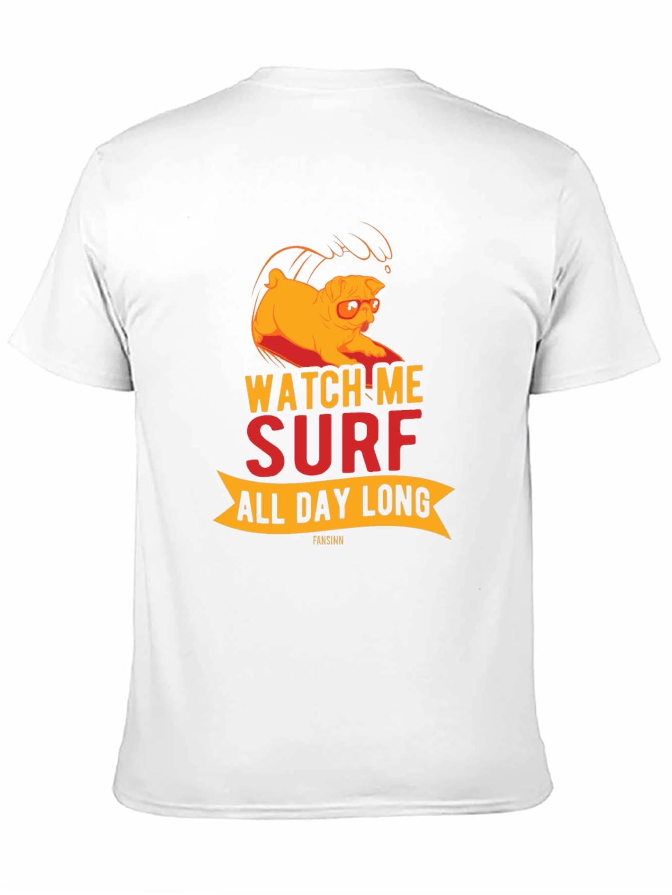 Watch Me Surf All Day Long Graphic Tee