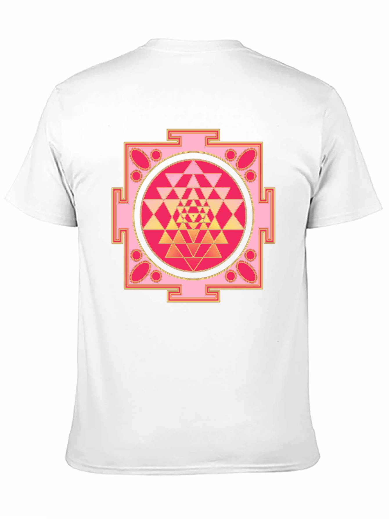 Geometric Mandala Graphic Tee - Spiritual Fashion