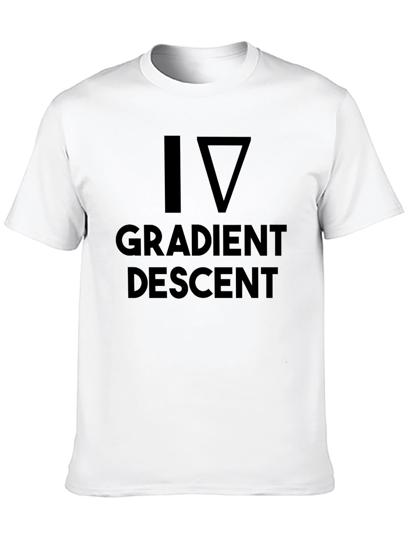 Gradient Descent Graphic Tee - Data Science Apparel