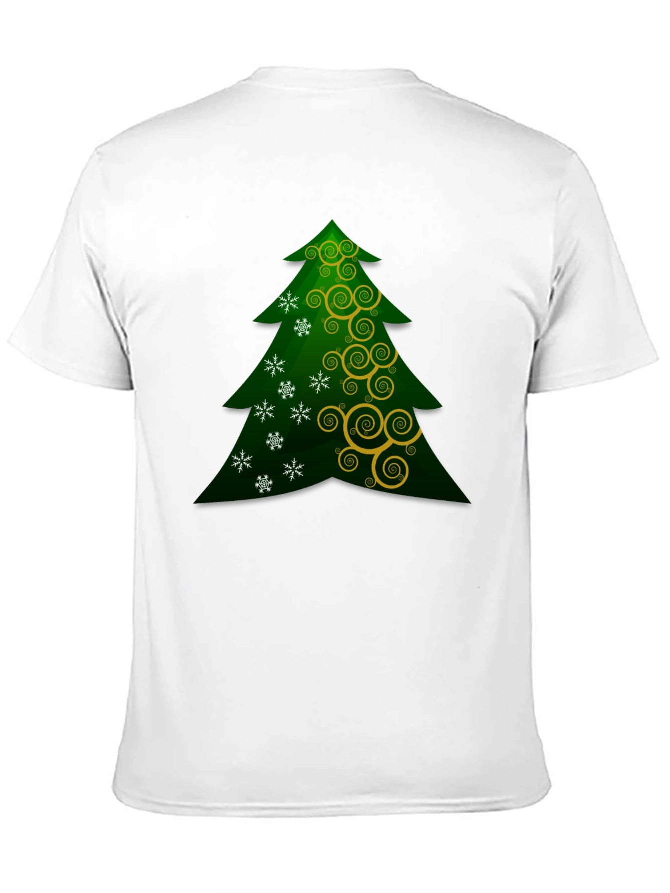 Christmas Tree Graphic T-Shirt - Holiday Festive Wear