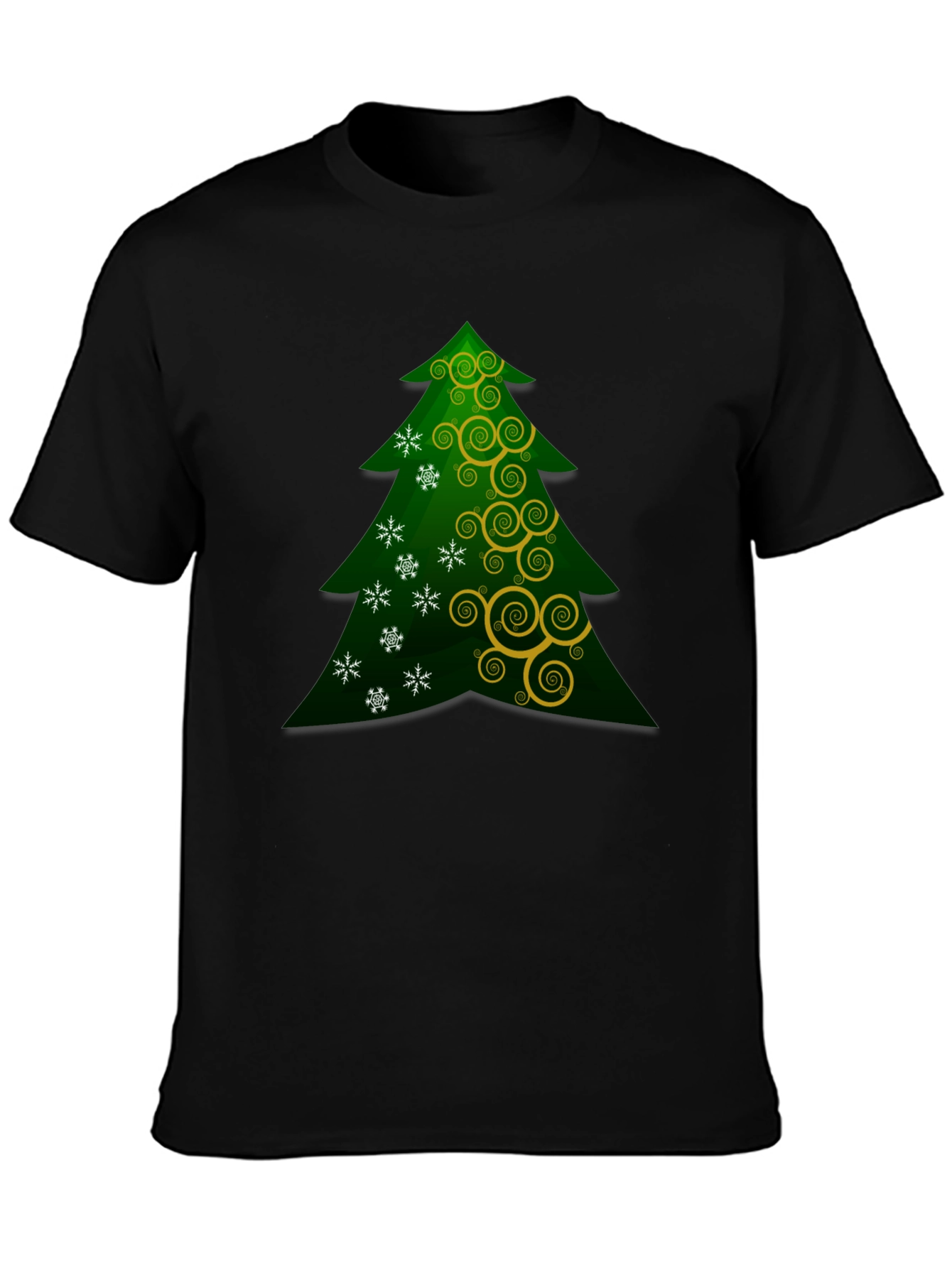 Christmas Tree Graphic T-Shirt - Holiday Festive Wear