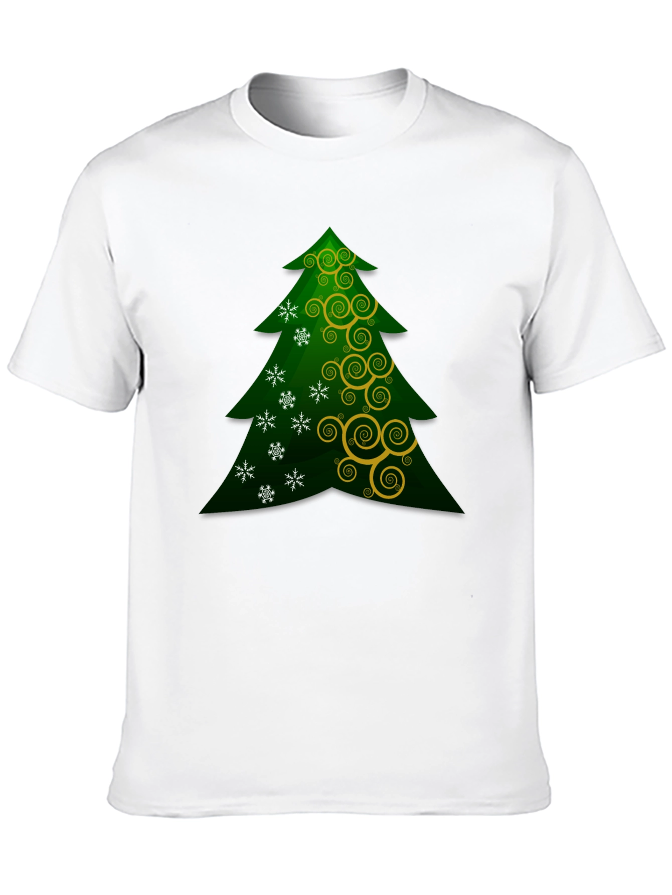Christmas Tree Graphic T-Shirt - Holiday Festive Wear