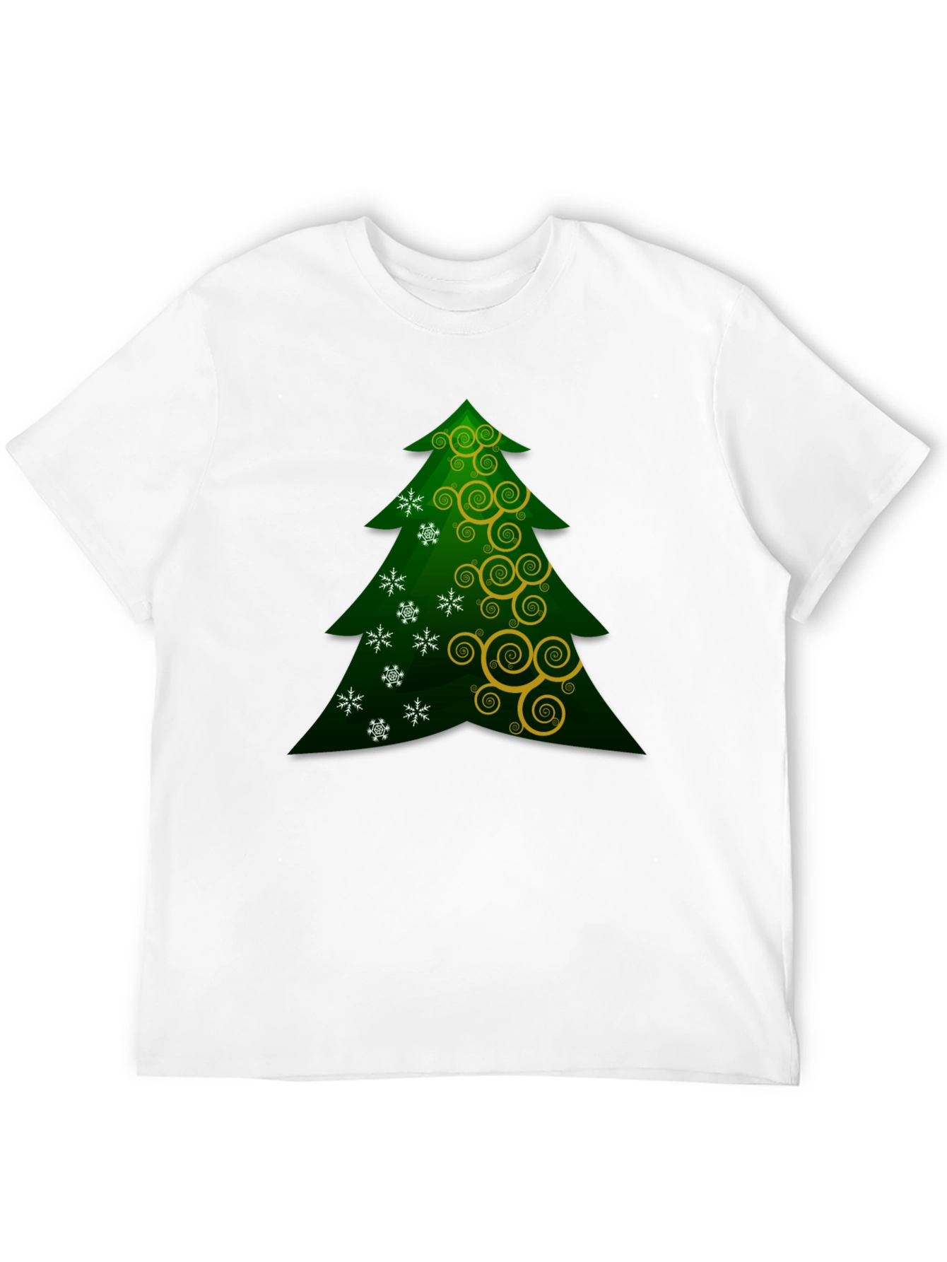Christmas Tree Graphic T-Shirt - Holiday Festive Wear