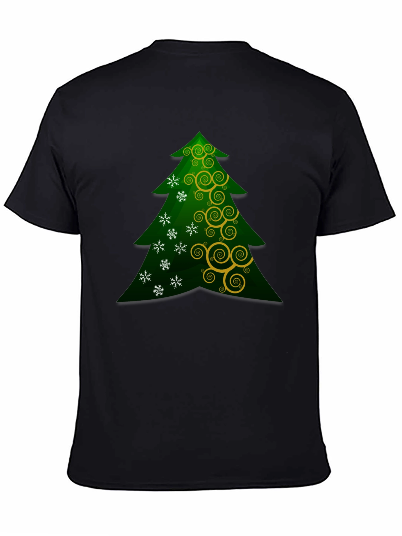 Christmas Tree Graphic T-Shirt - Holiday Festive Wear