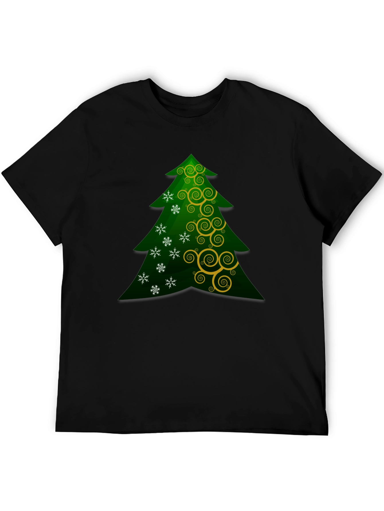 Christmas Tree Graphic T-Shirt - Holiday Festive Wear