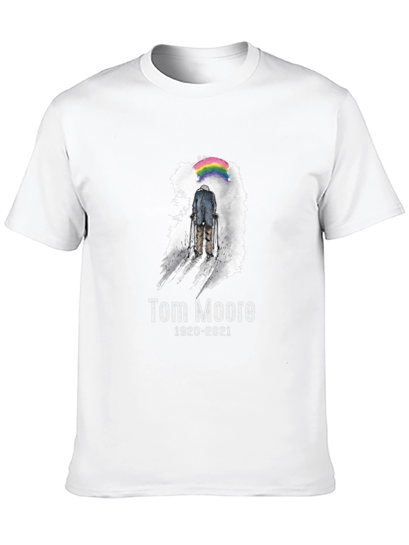 Tom Moore Memorial Black T-Shirt