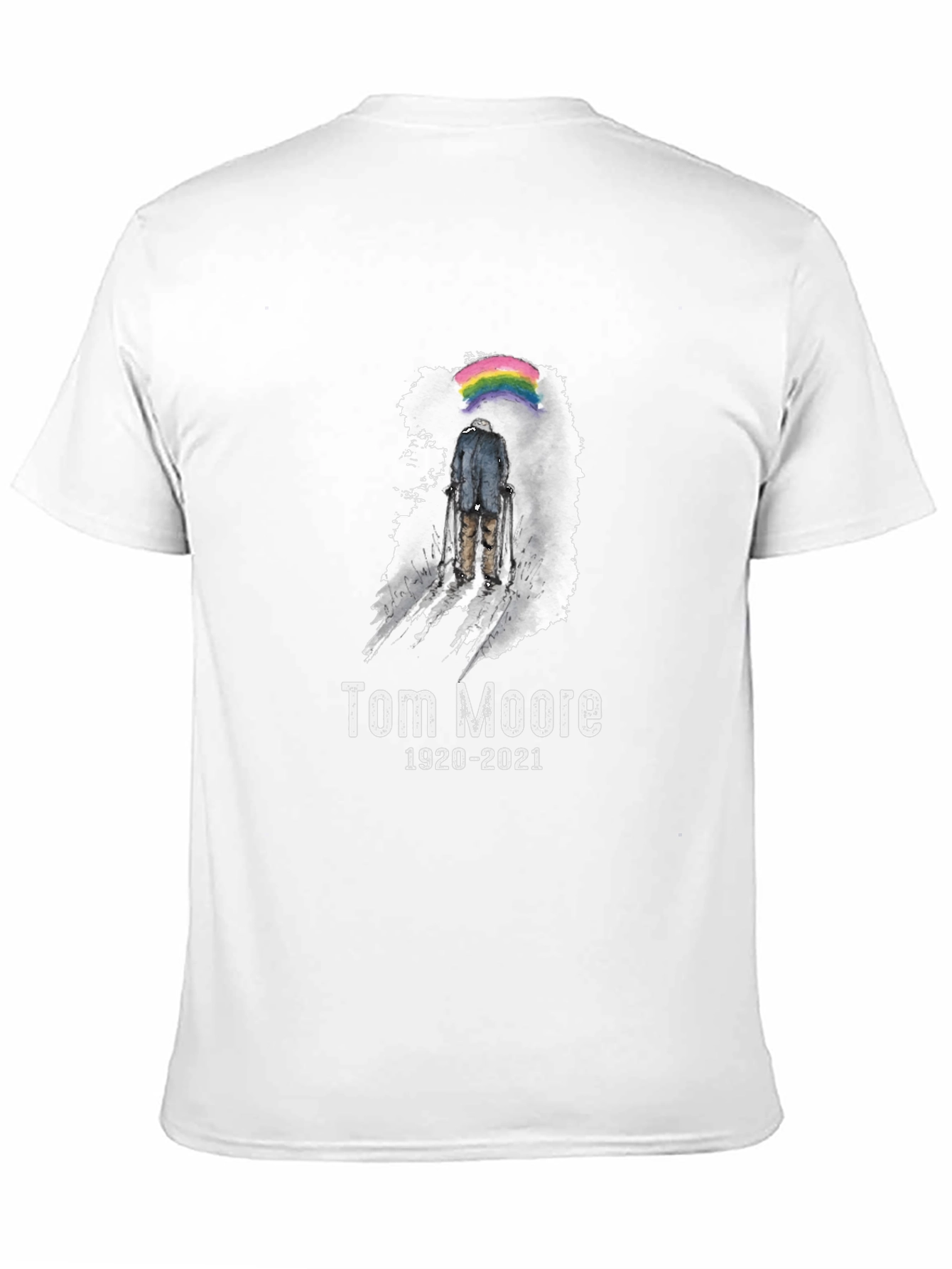 Tom Moore Memorial Black T-Shirt