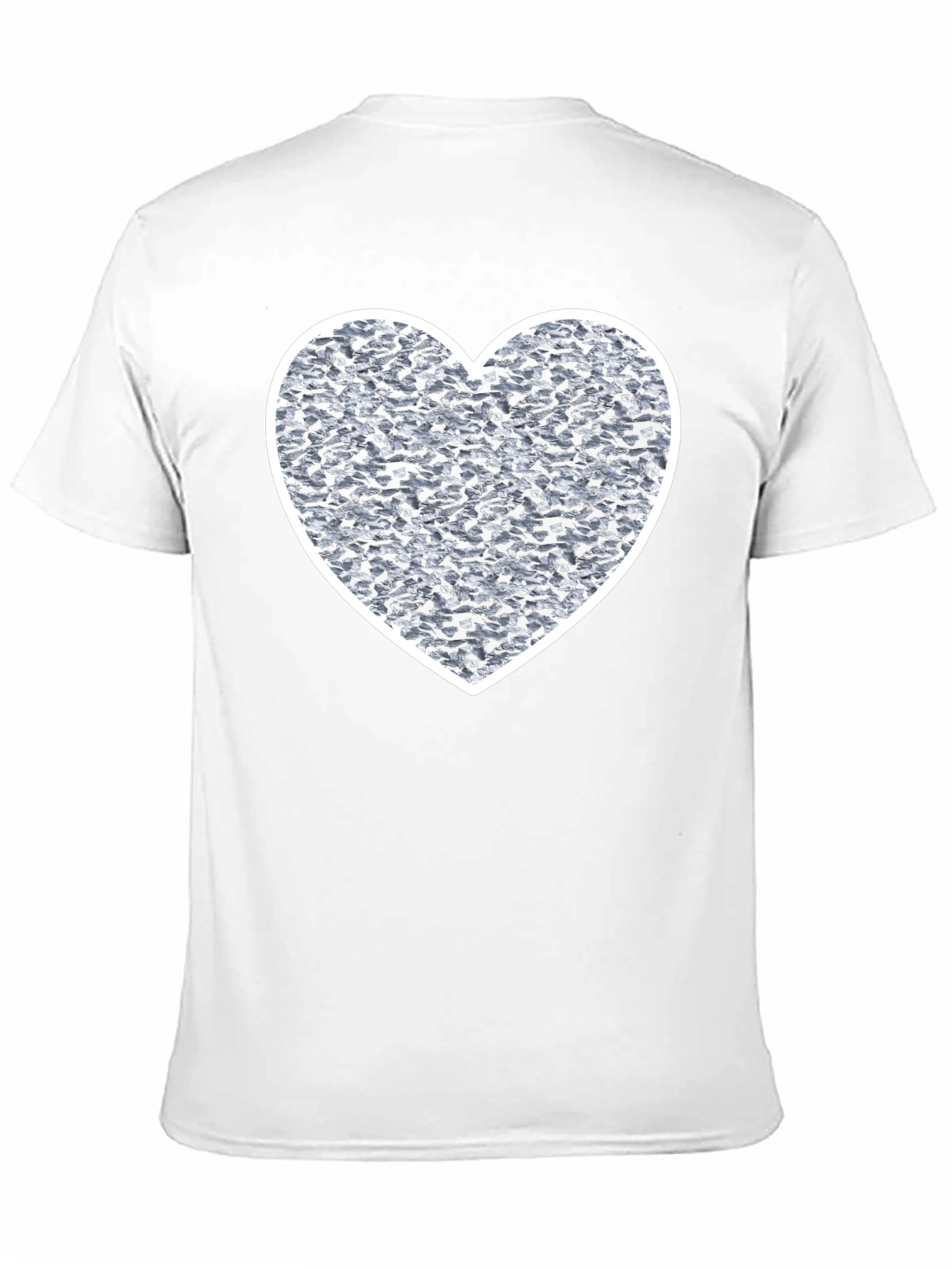 Heart Graphic Black T-Shirt