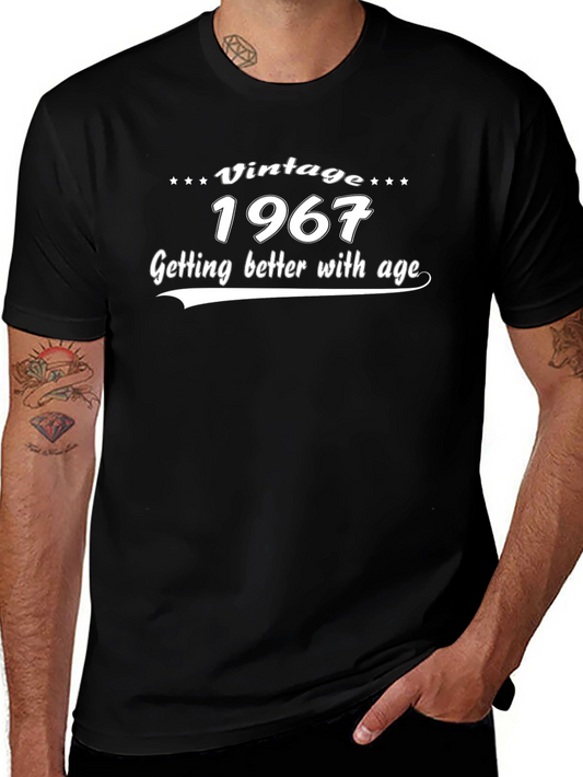 Vintage 1967 Getting Better with Age T-Shirt
