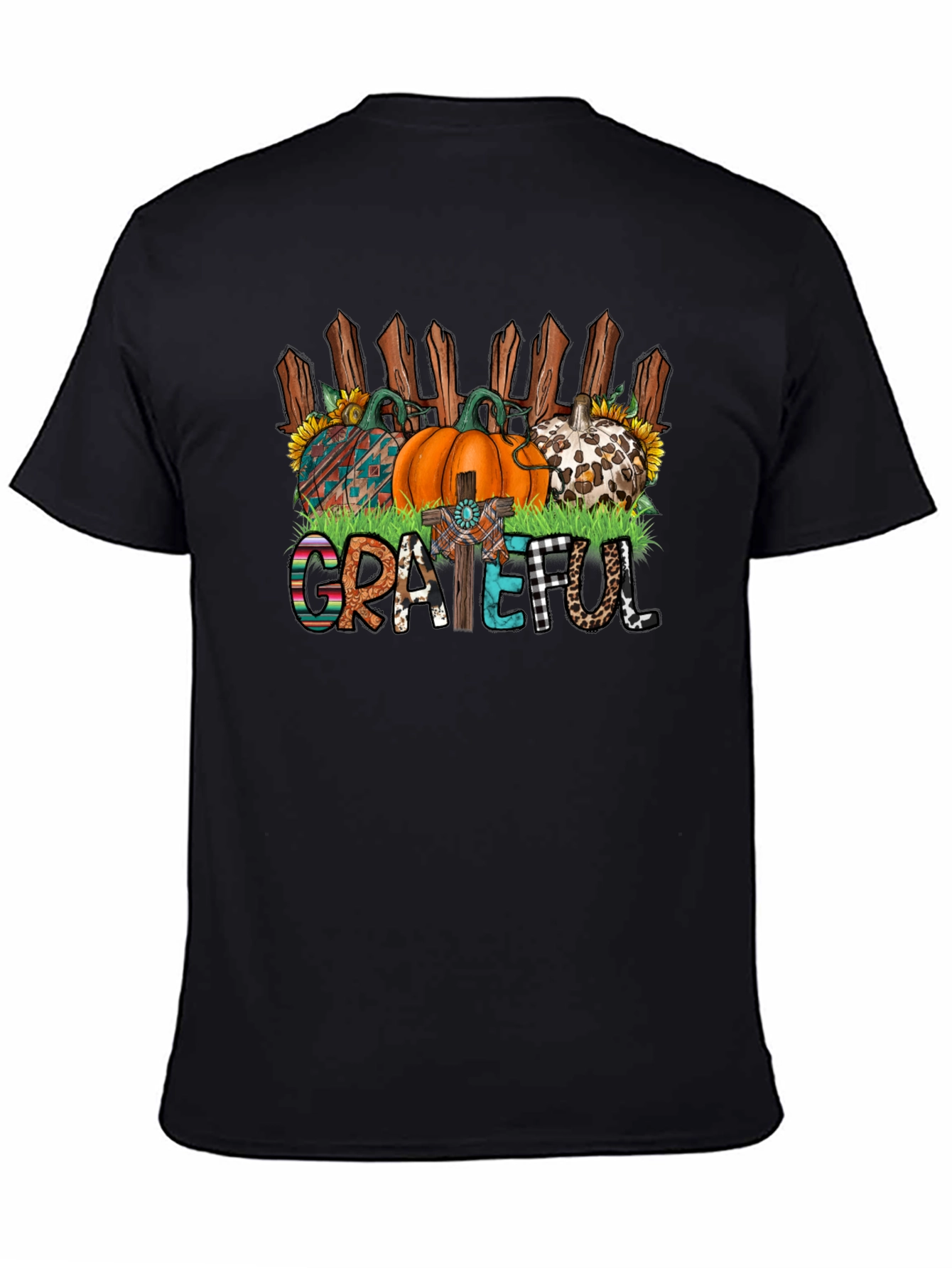 Grateful Fall Pumpkin T-Shirt