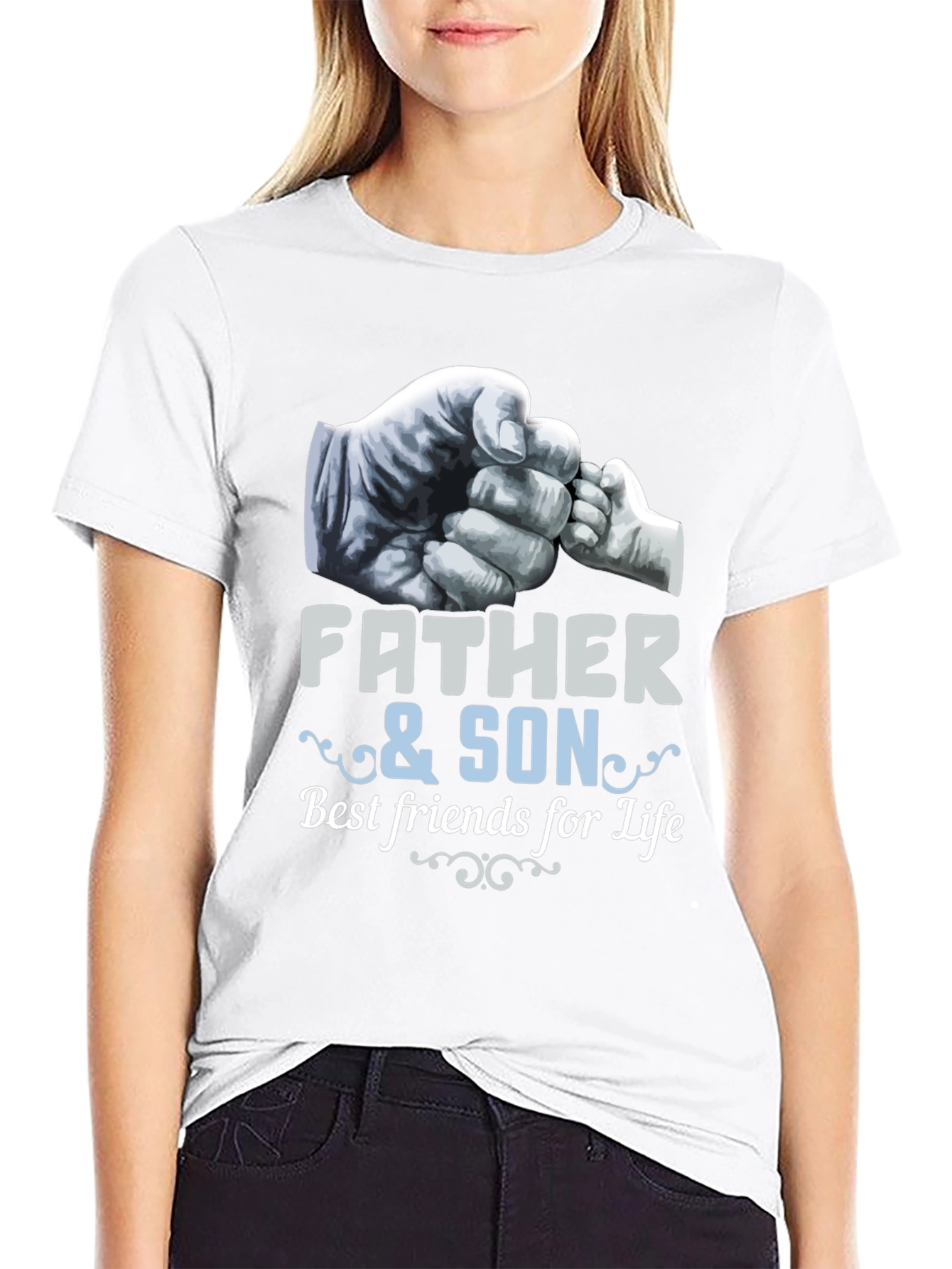 Father & Son T-Shirt: Best Friends for Life!