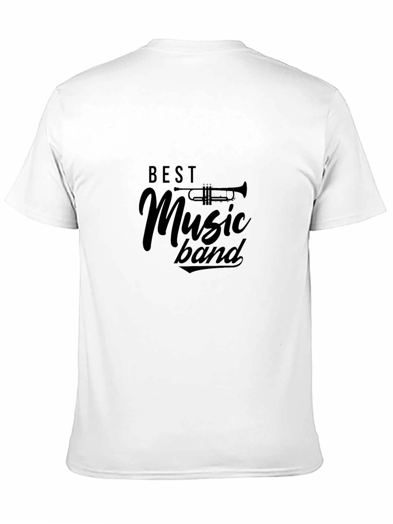 Best Music Band Black Graphic Tee