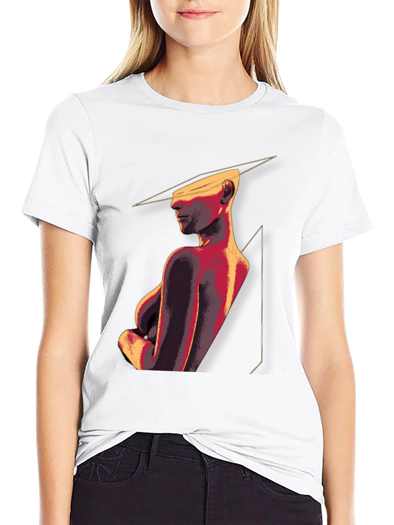 Abstract Art T-Shirt - Unique Graphic Tee