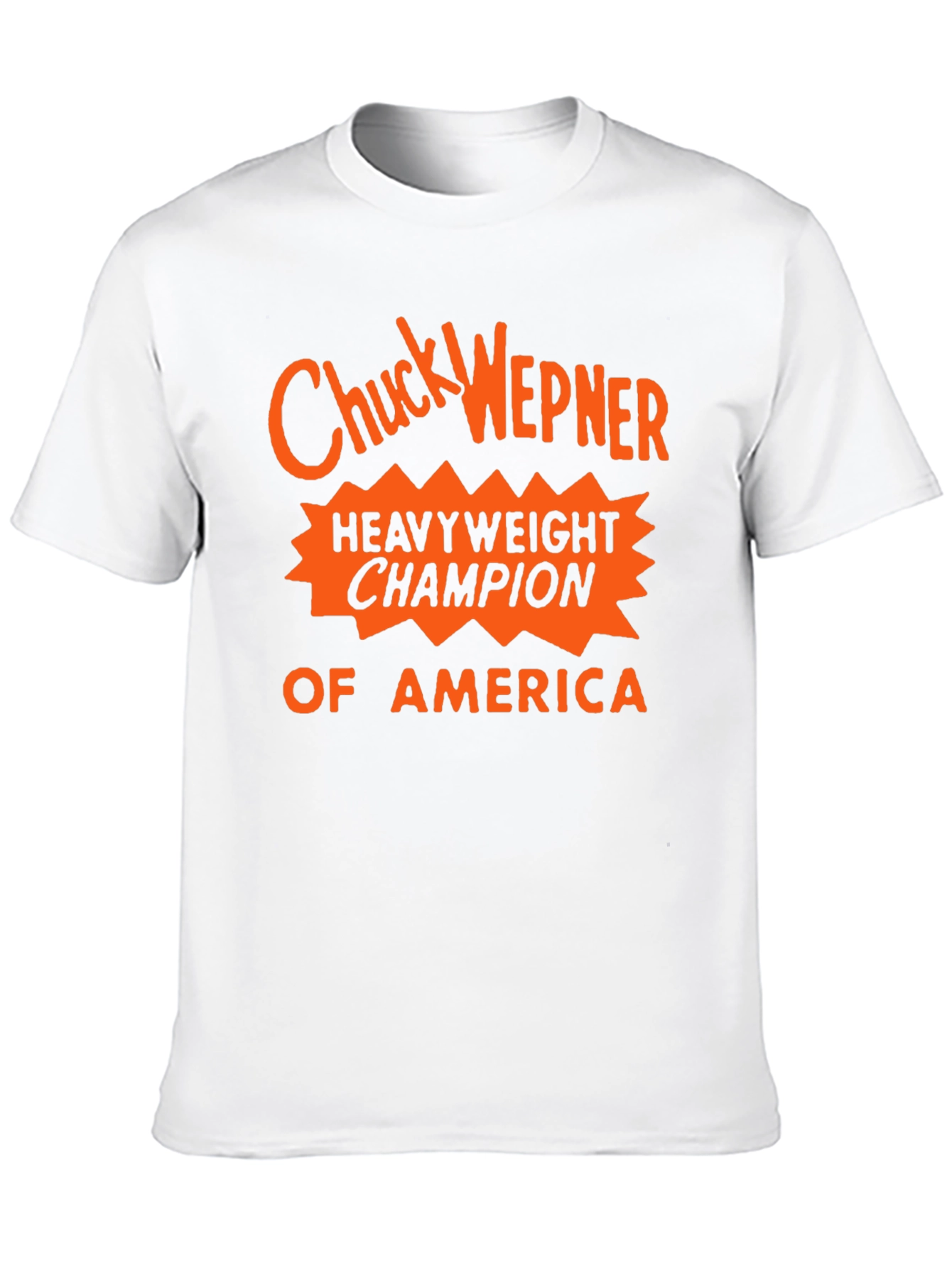 Chuck Wepner Heavyweight Champion Black T-Shirt