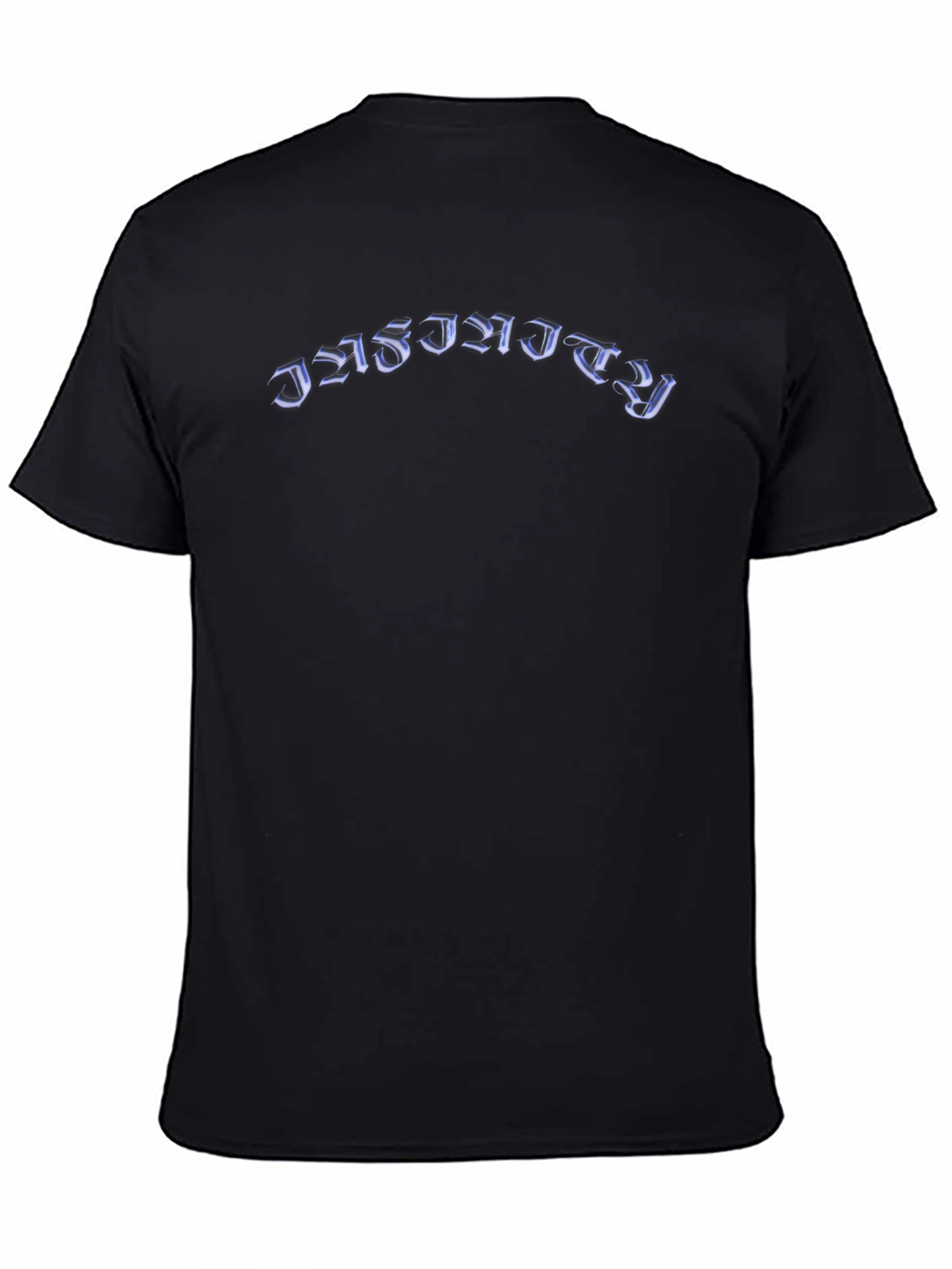 Infinity Gothic Style Black T-Shirt