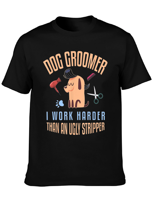 Dog Groomer Humor T-Shirt – Funny Groomer Graphic Tee