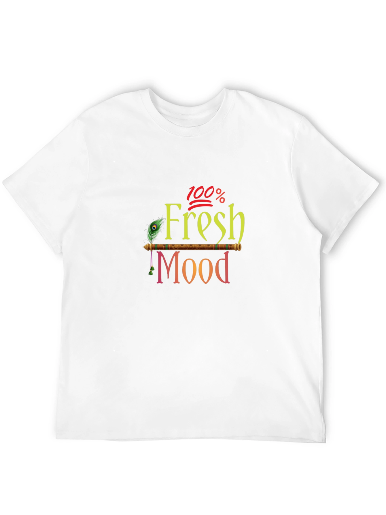 100% Fresh Mood Black Graphic Tee