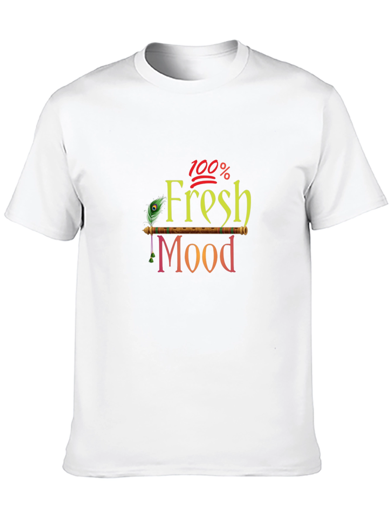 100% Fresh Mood Black Graphic Tee