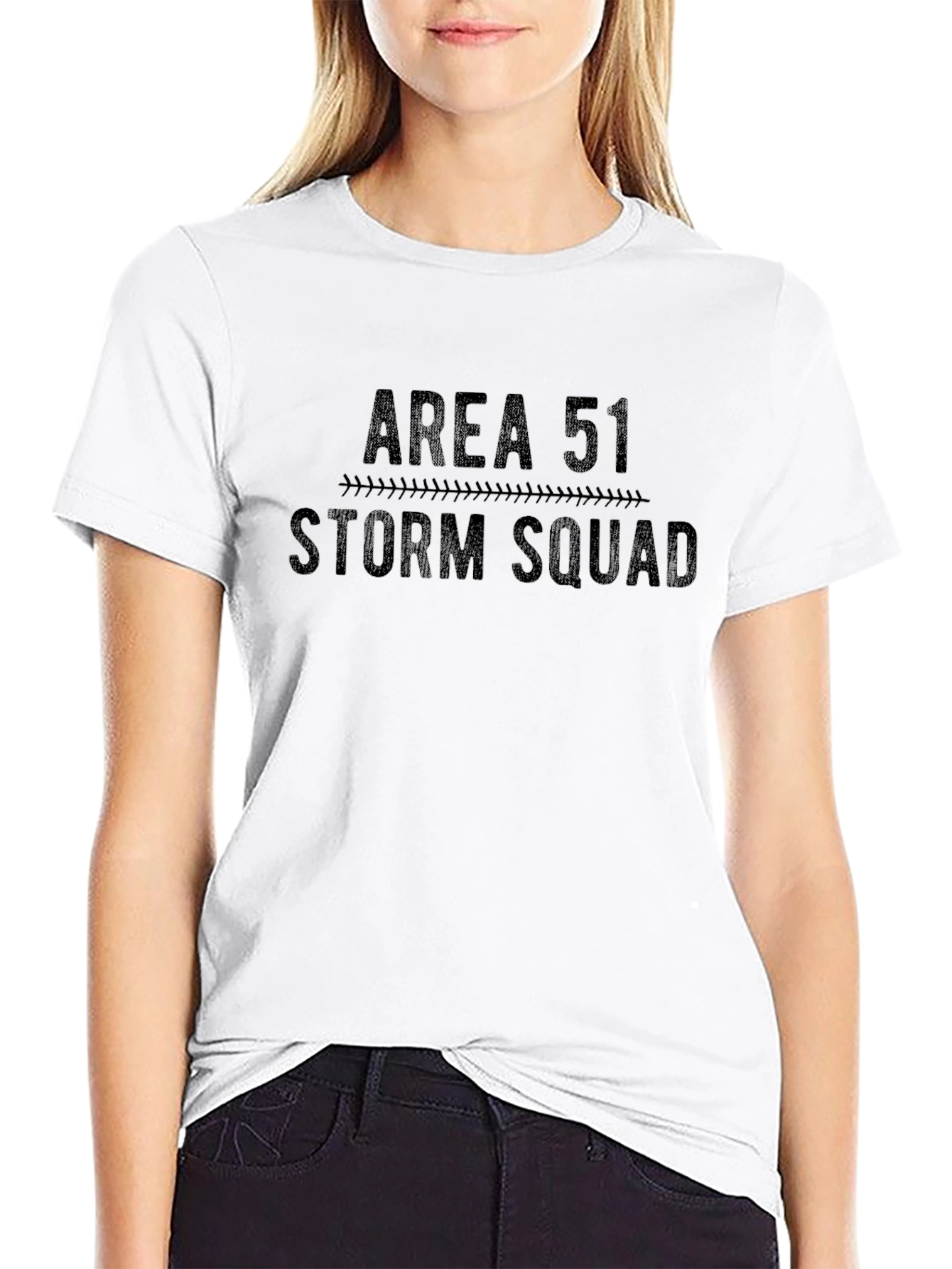 Area 51 Storm Squad Black T-Shirt