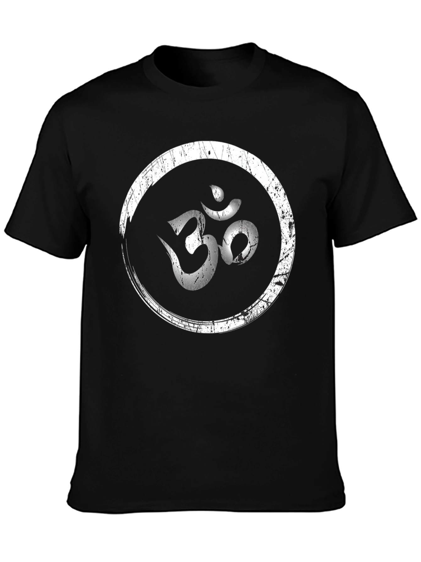 Om Symbol Graphic T-Shirt - Black