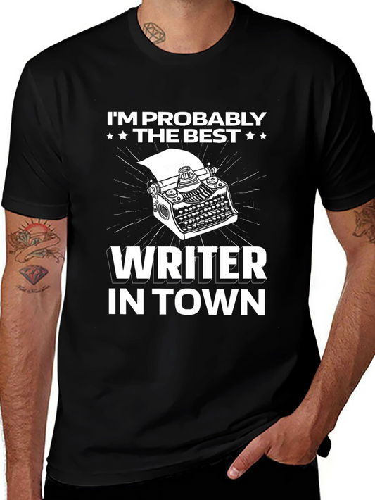 Writer In Town Graphic Tee