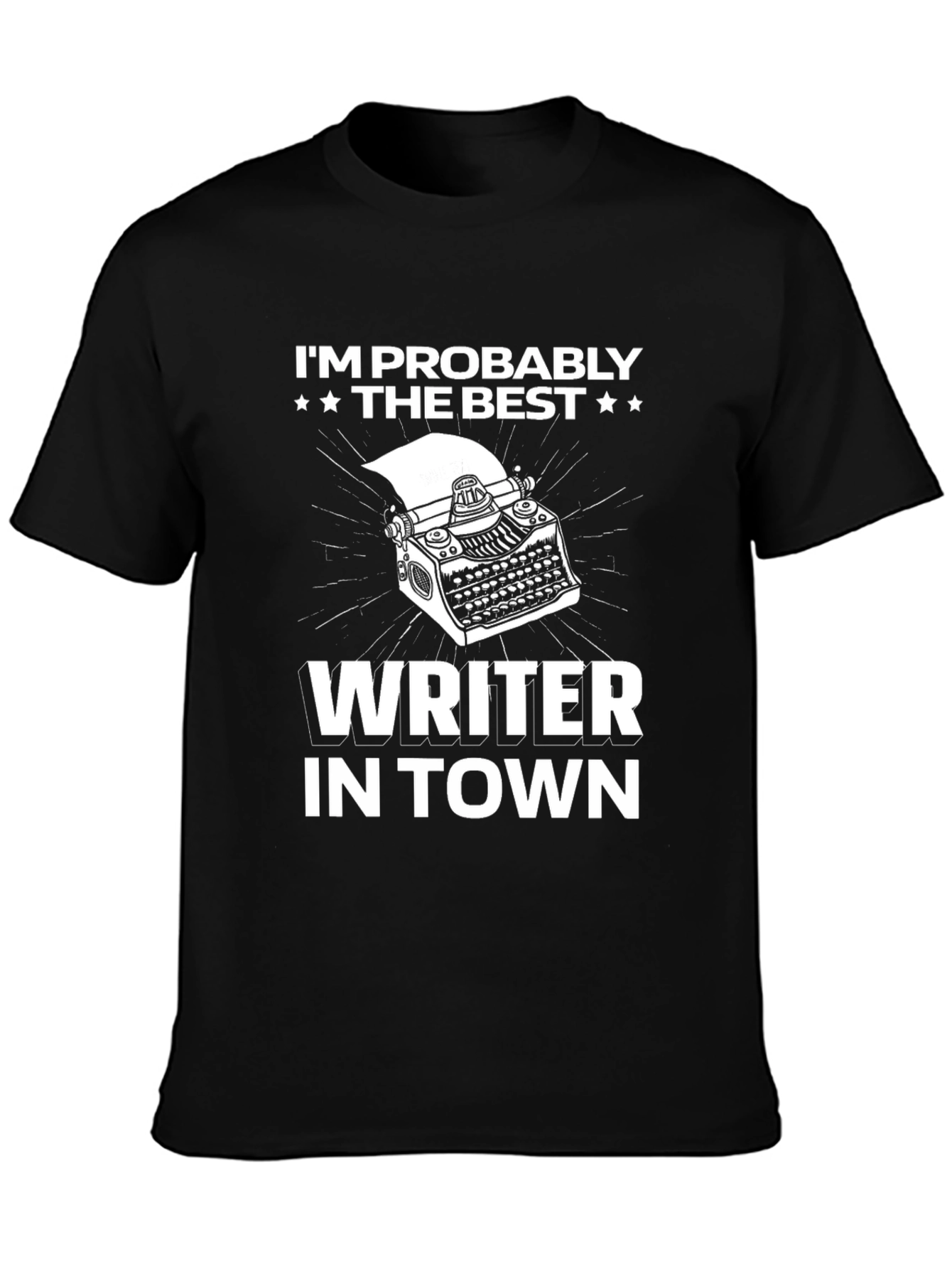 Writer In Town Graphic Tee