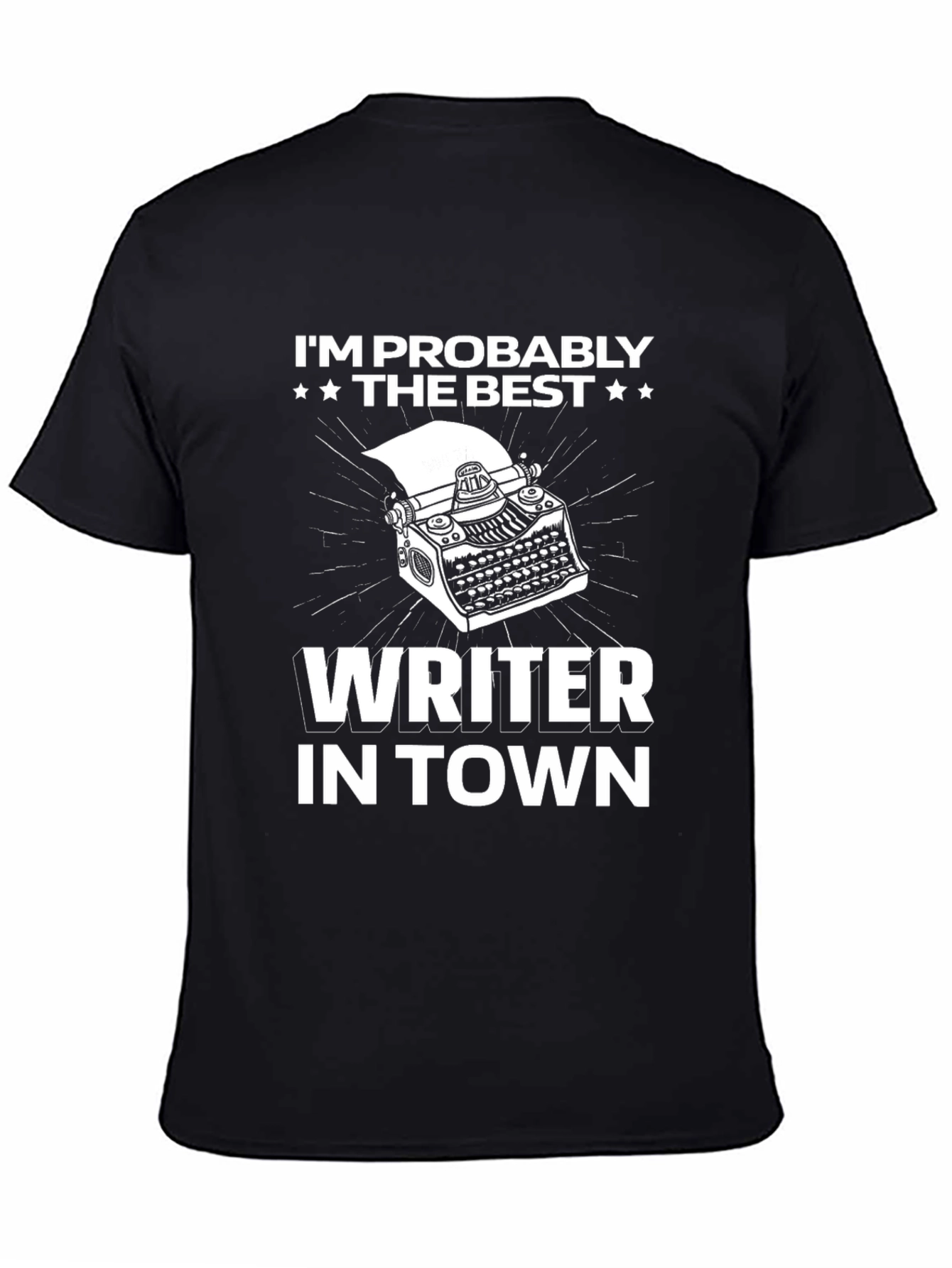 Writer In Town Graphic Tee